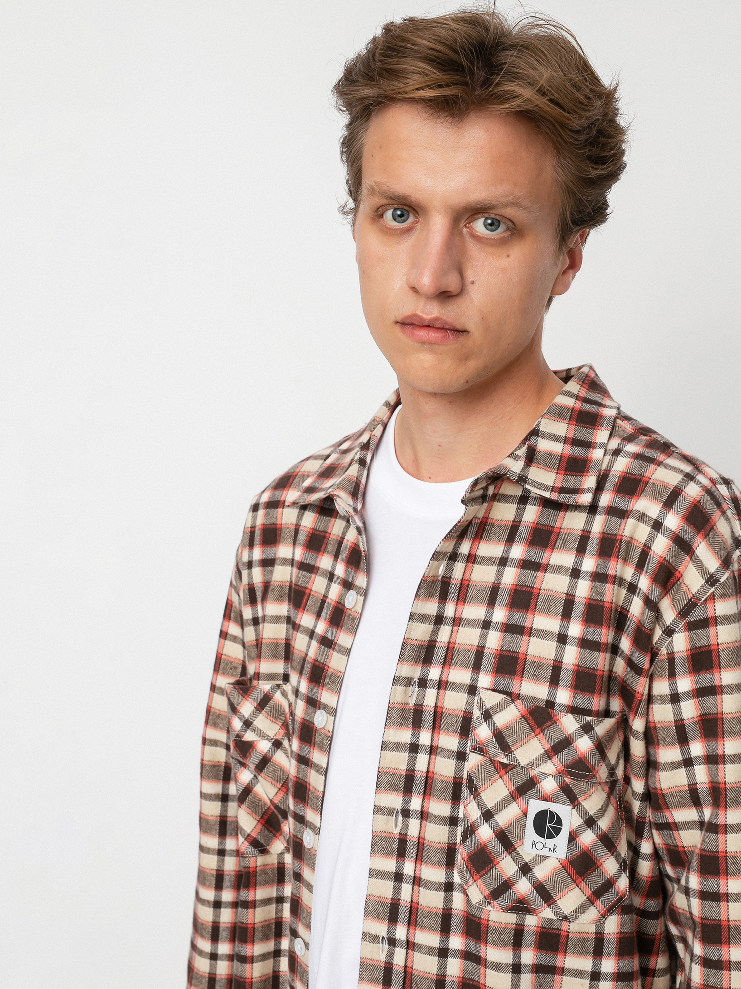 Koszula Polar Skate Flannel (brown)
