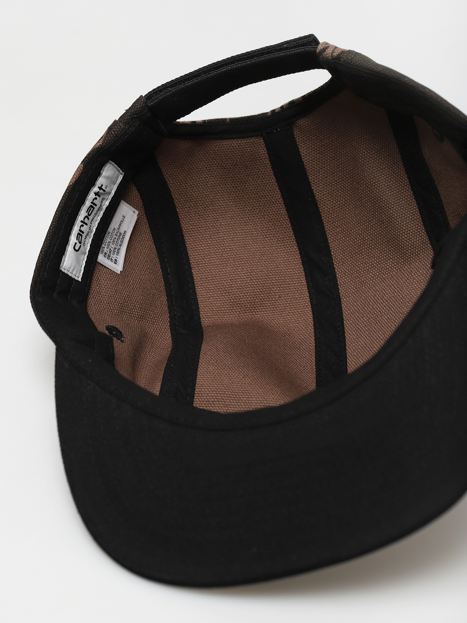 Czapka z daszkiem Carhartt WIP Tonare (black/camo unite)