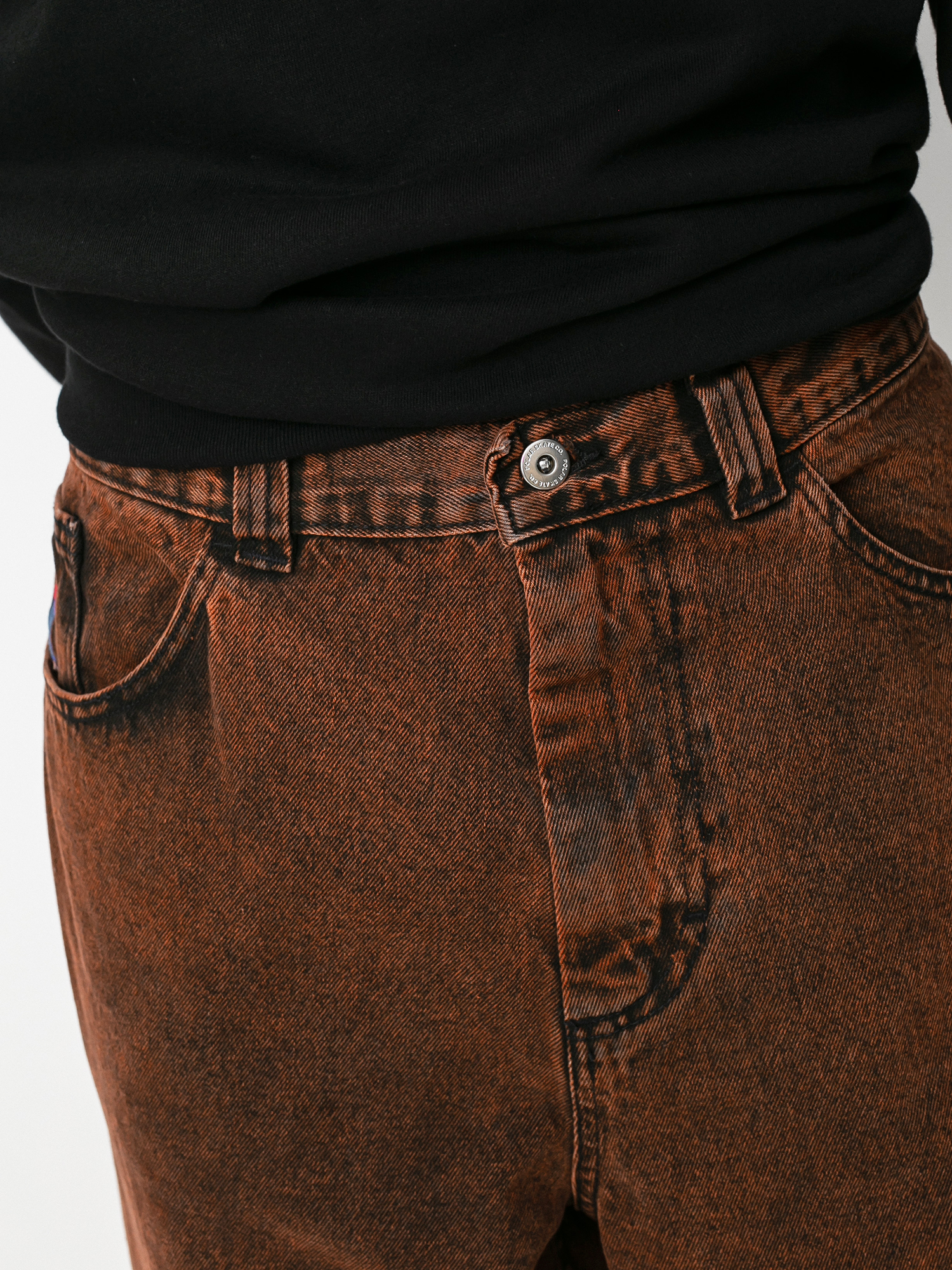 Spodnie Polar Skate Big Boy Jeans (orange black)