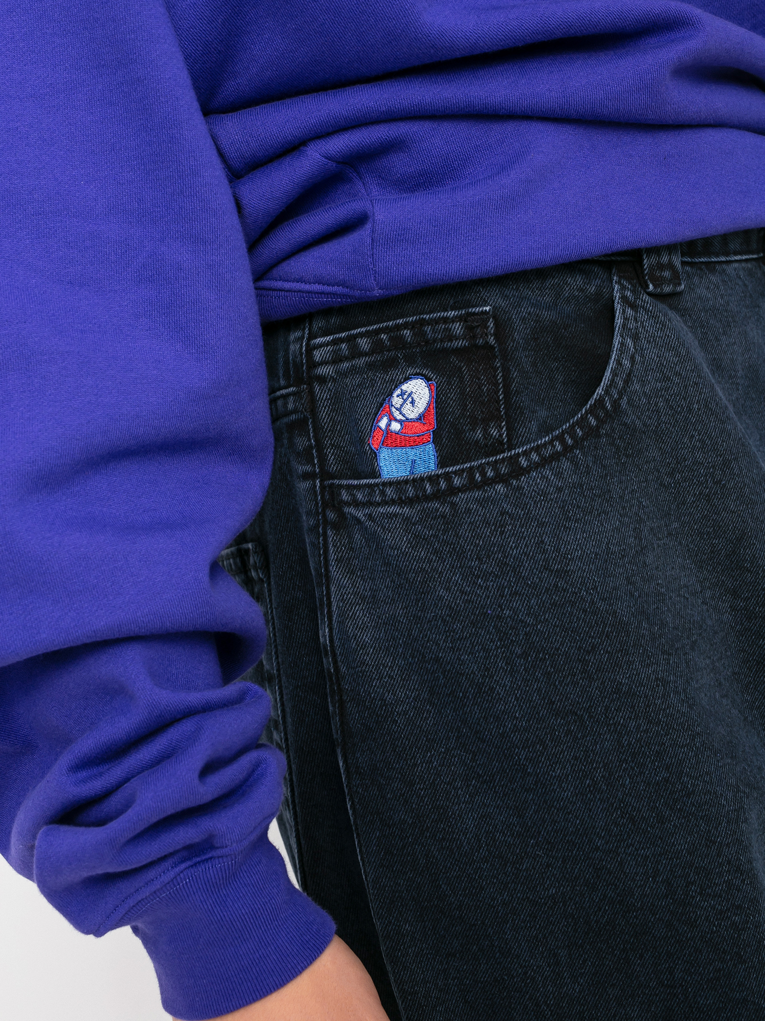 Spodnie Polar Skate Big Boy Jeans (blue black)