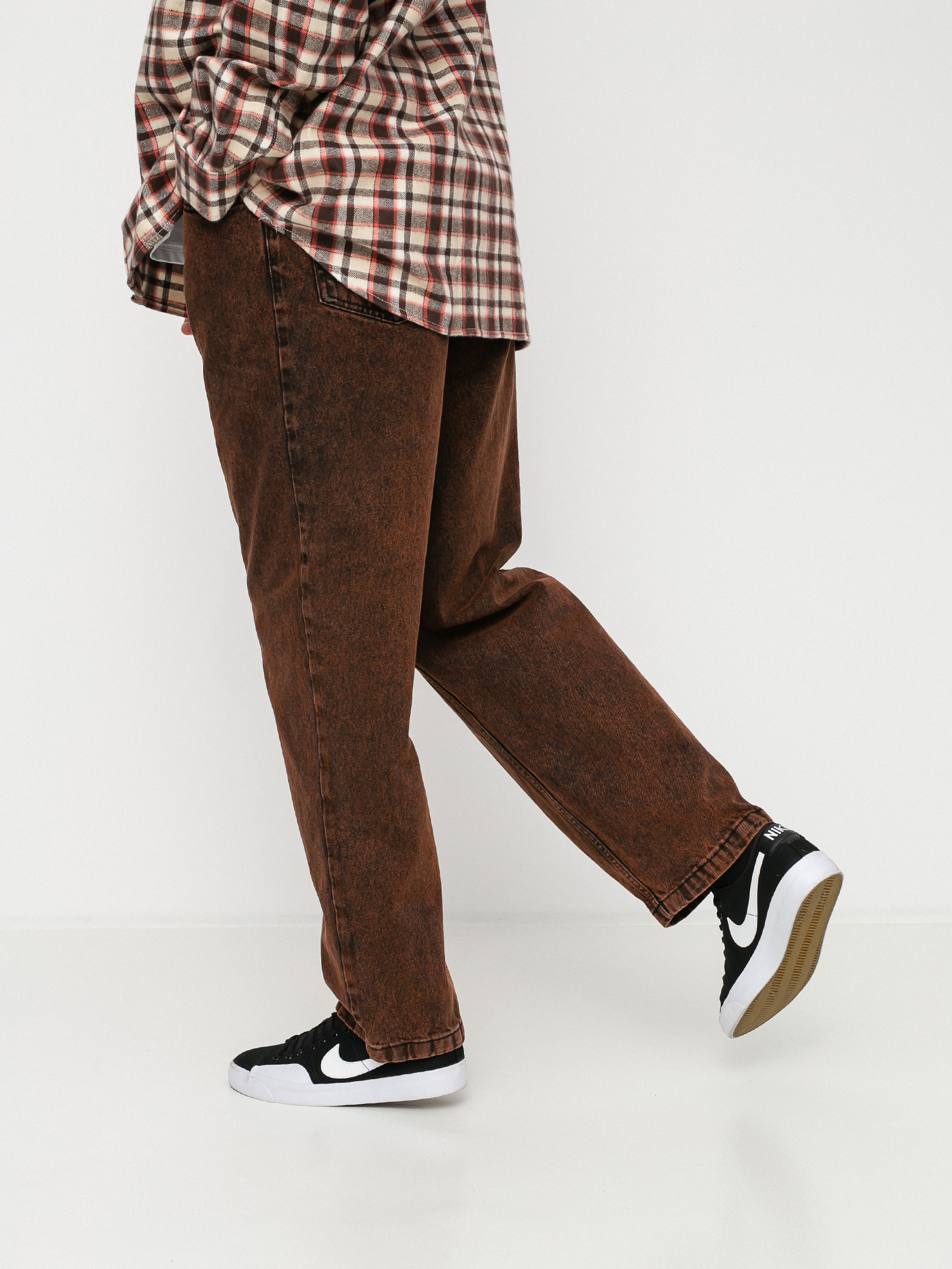 Spodnie Polar Skate 93 Denim (orange black)