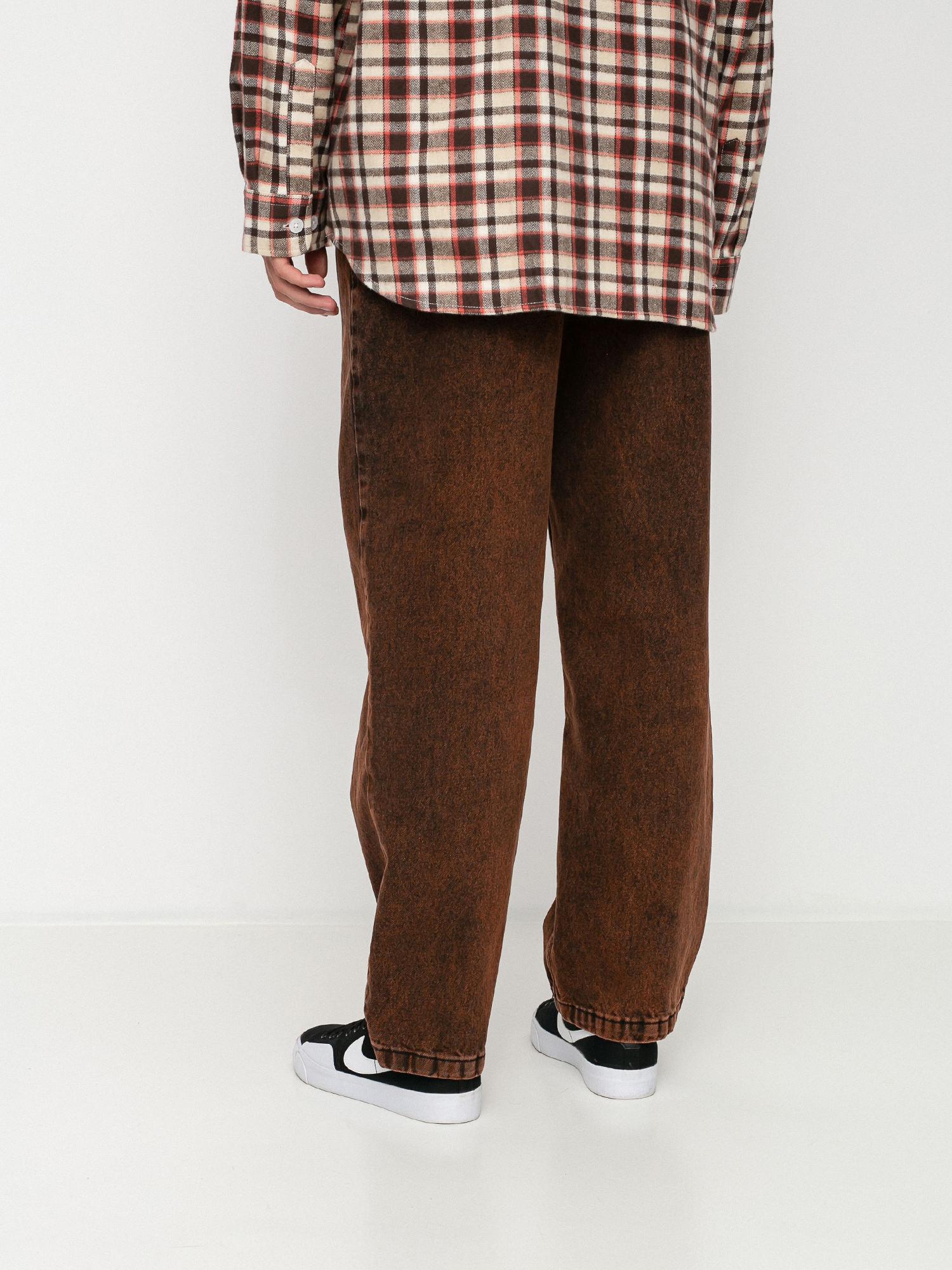 Spodnie Polar Skate 93 Denim (orange black)