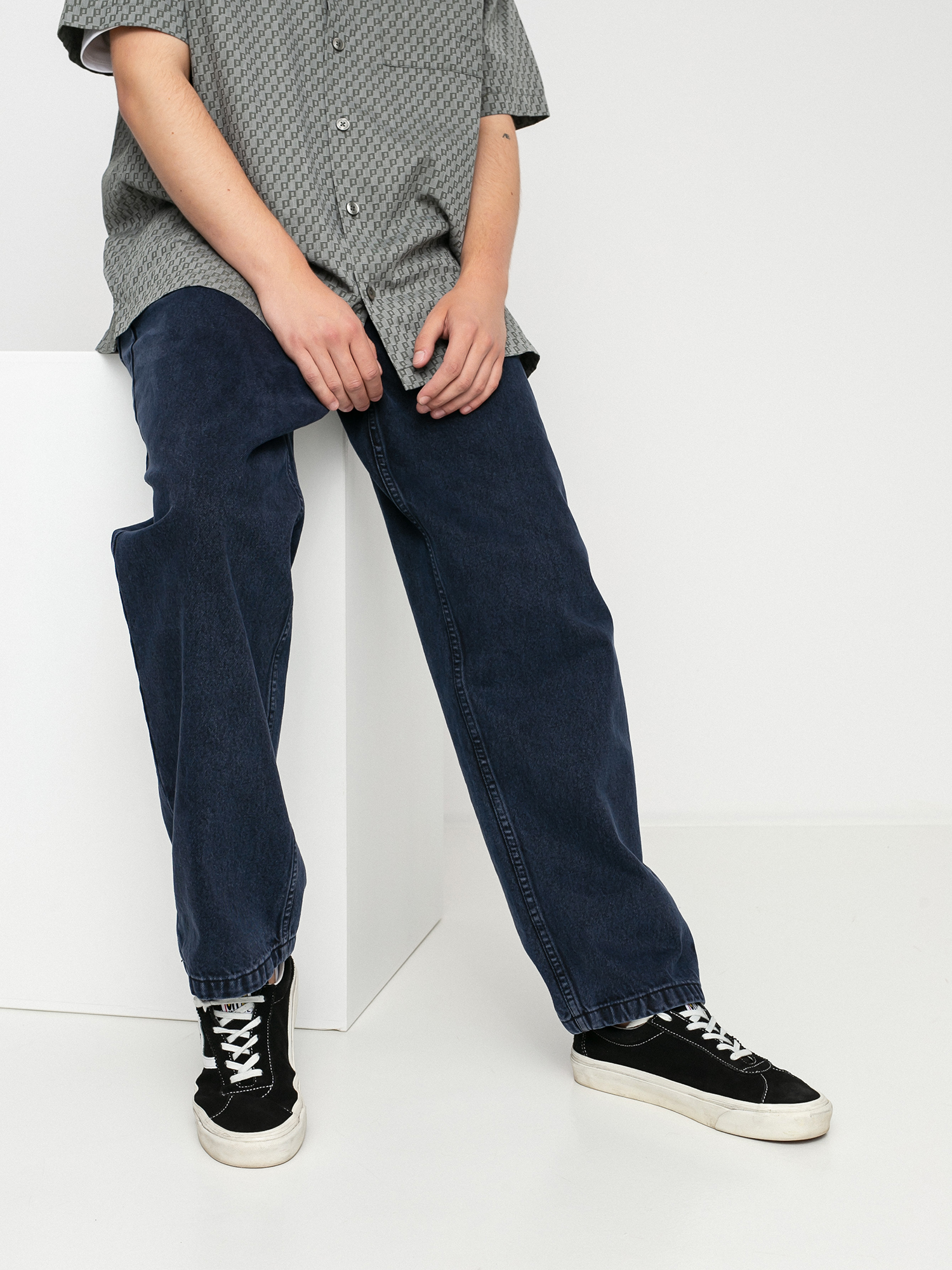 Spodnie Polar Skate 93 Denim (blue black)