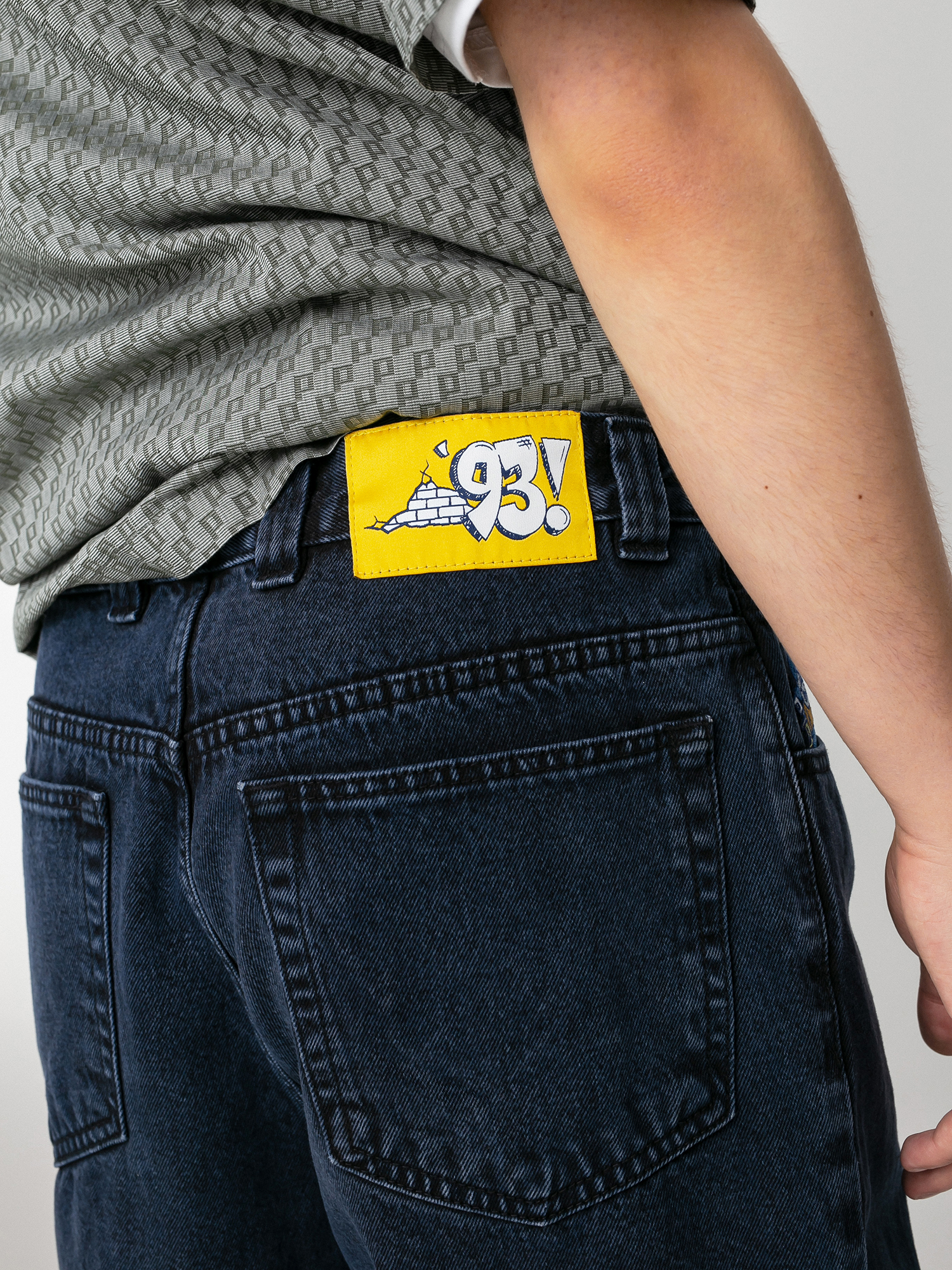 Spodnie Polar Skate 93 Denim (blue black)