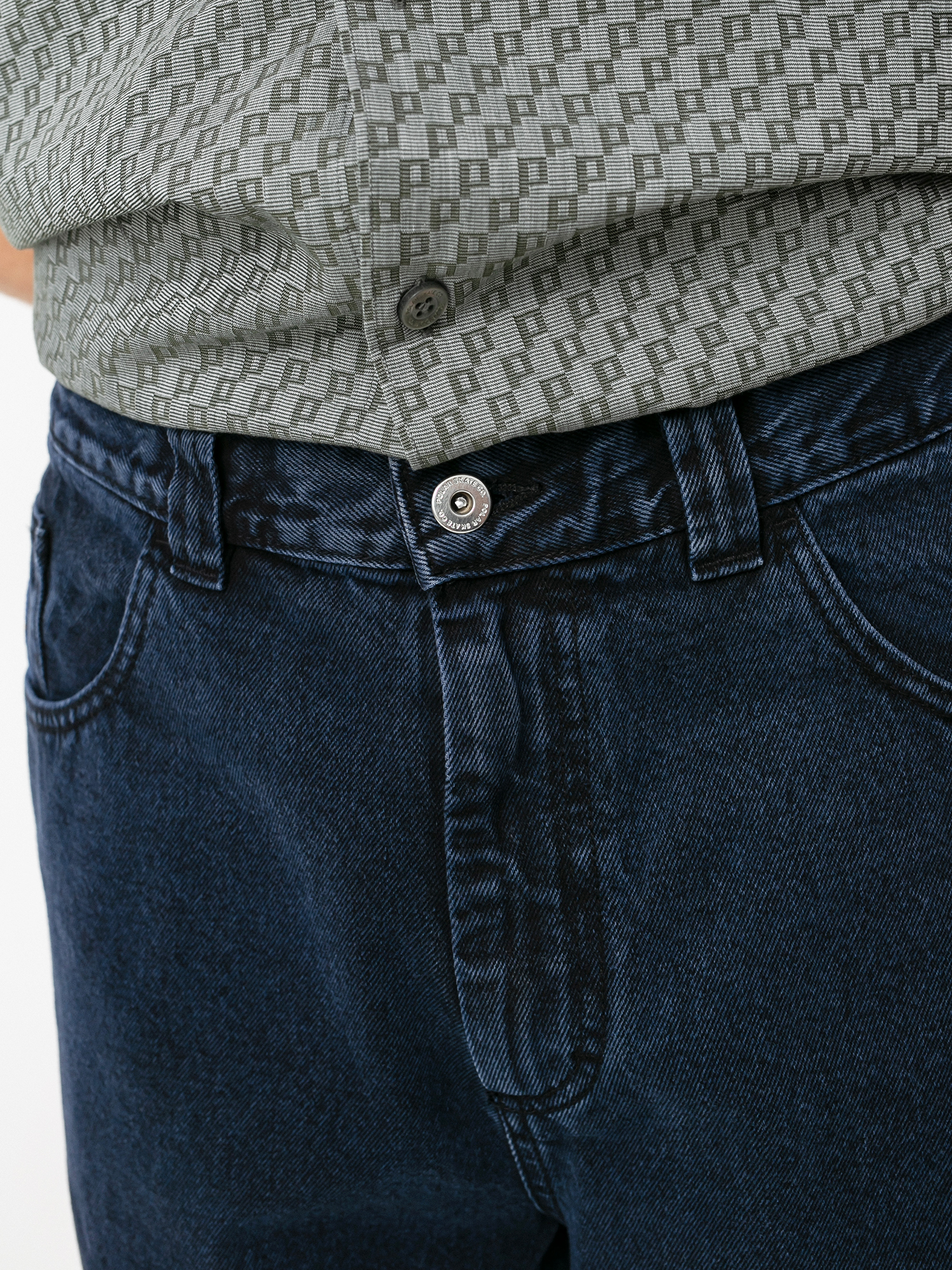 Spodnie Polar Skate 93 Denim (blue black)