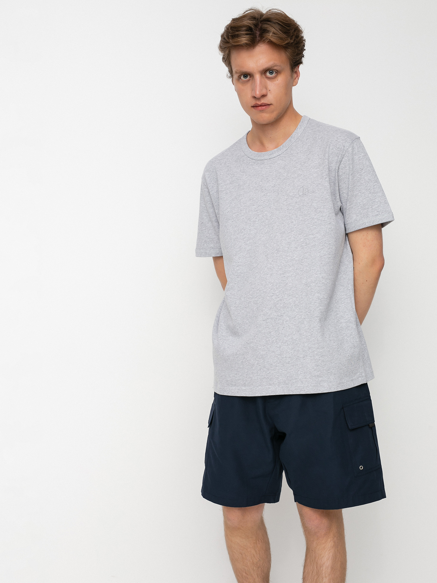 T-shirt Polar Skate Ringer (sport grey)