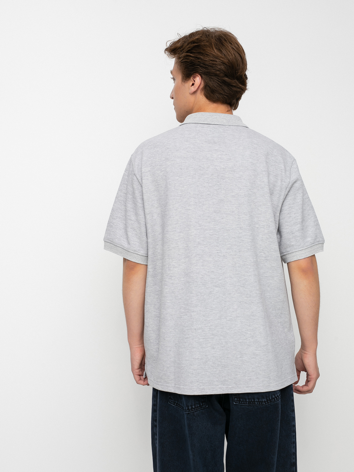 Polo Polar Skate Skate Pique (sport grey)
