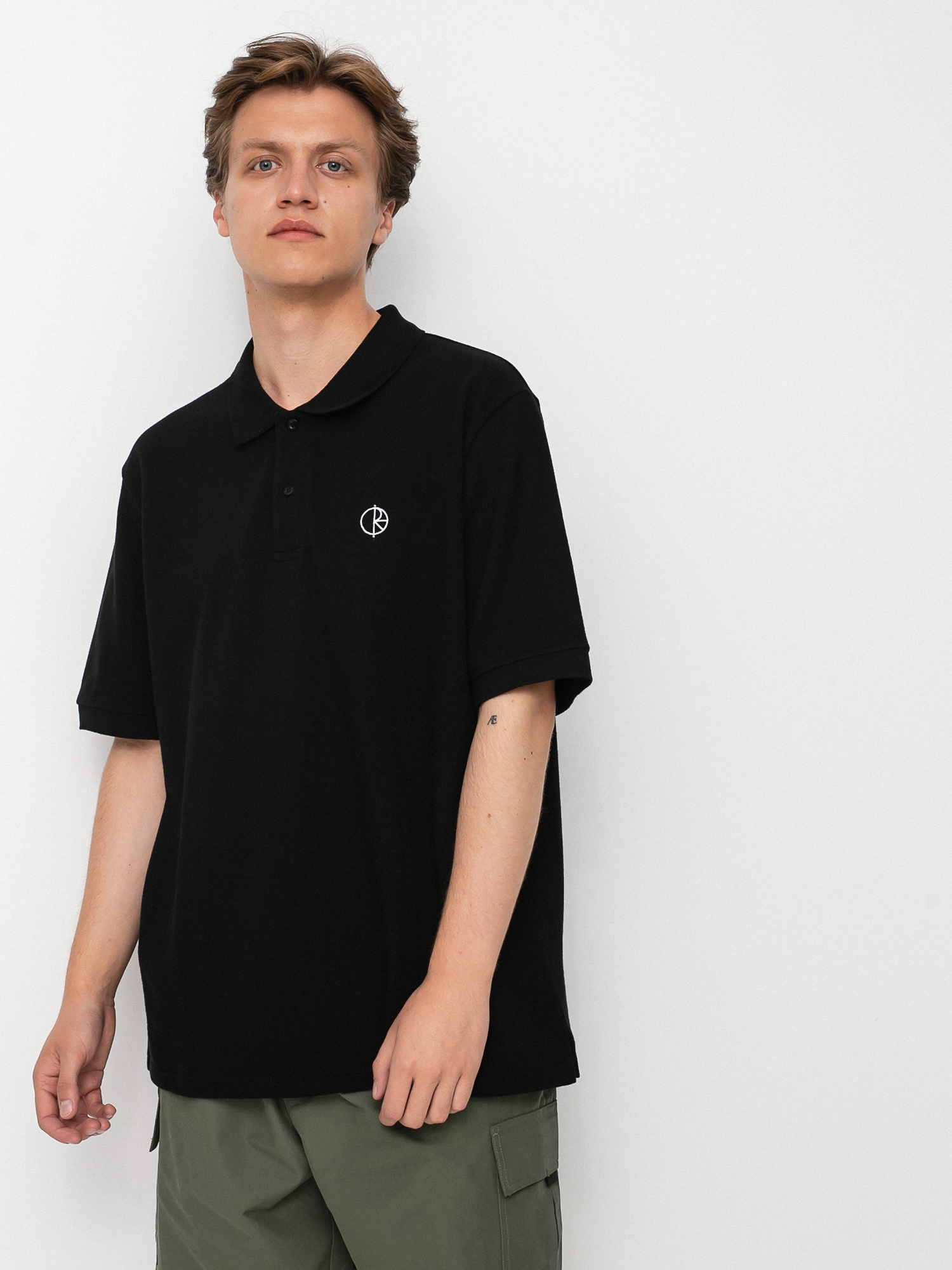 Polo Polar Skate Skate Pique (black)