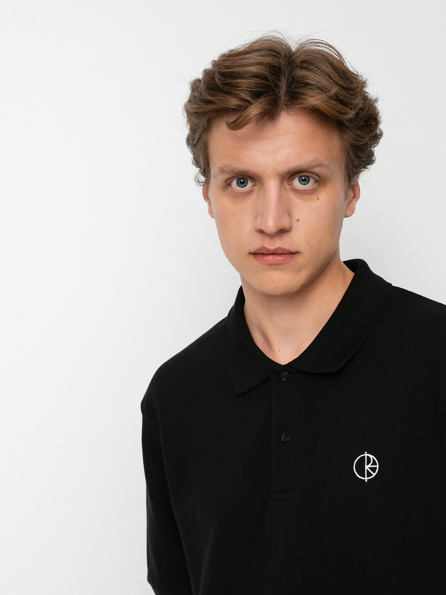 Polo Polar Skate Skate Pique (black)