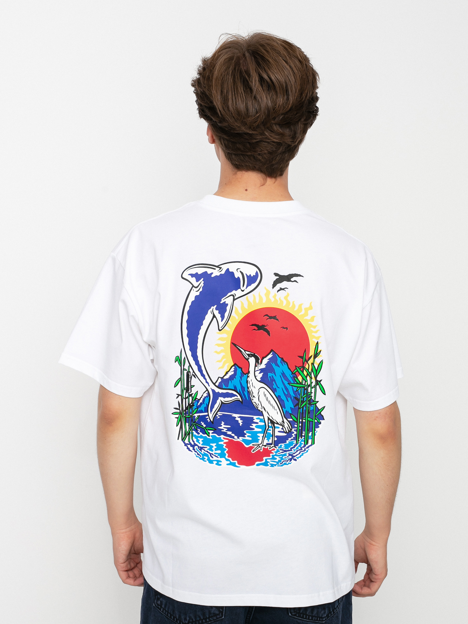 T-shirt Polar Skate Mt Fuji (white)
