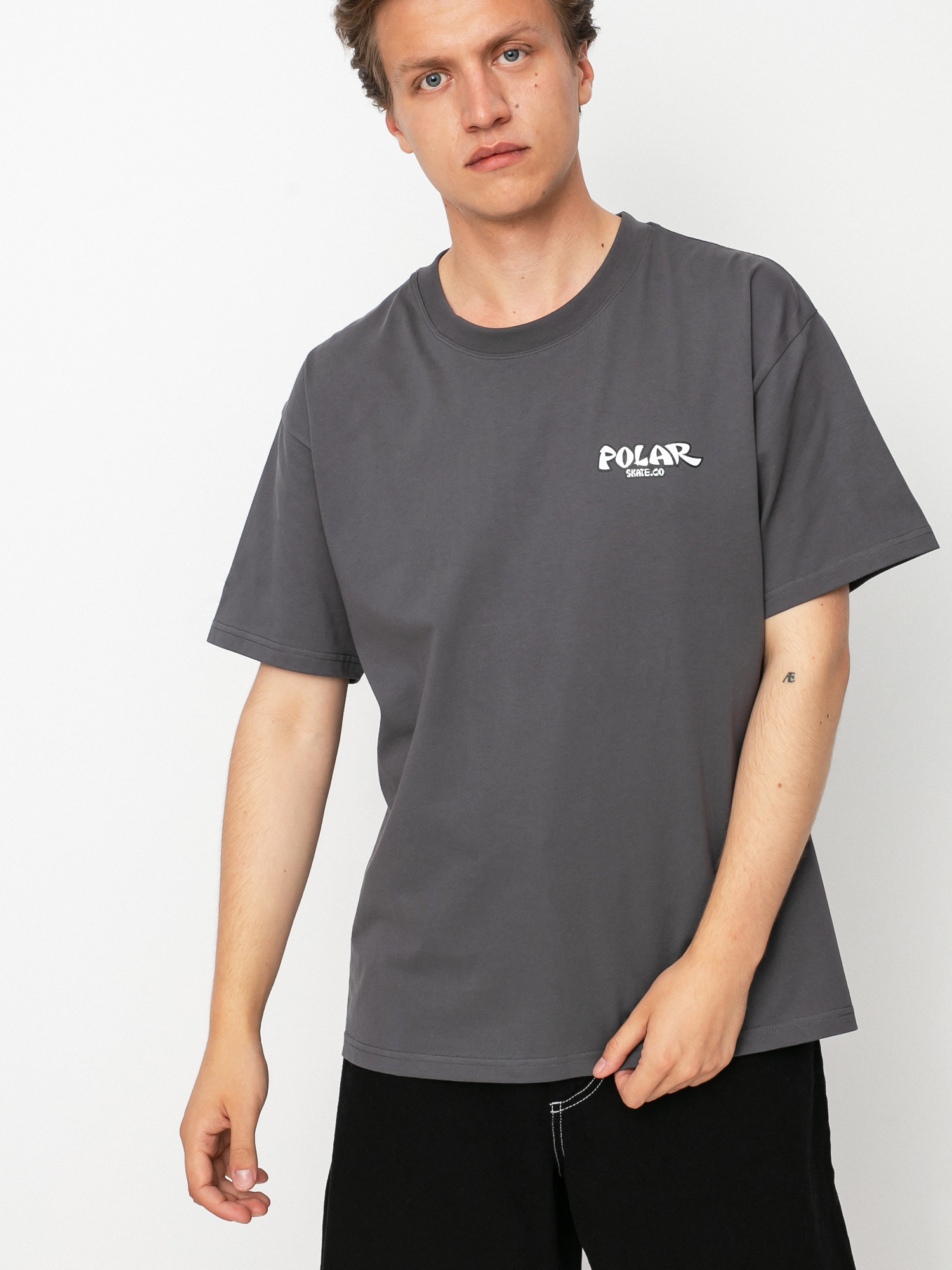 T-shirt Polar Skate Mt Fuji (graphite)