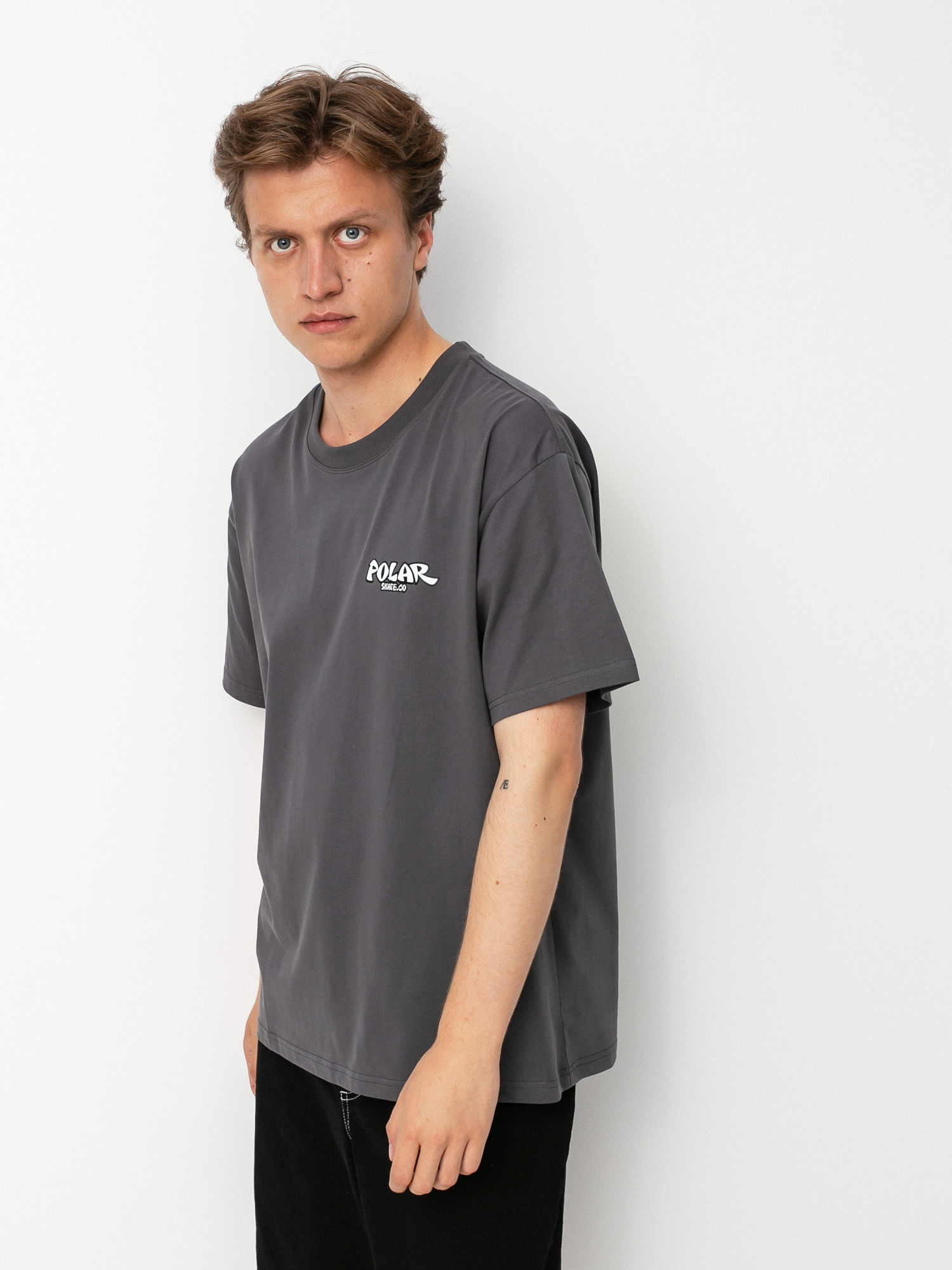 T-shirt Polar Skate Mt Fuji (graphite)