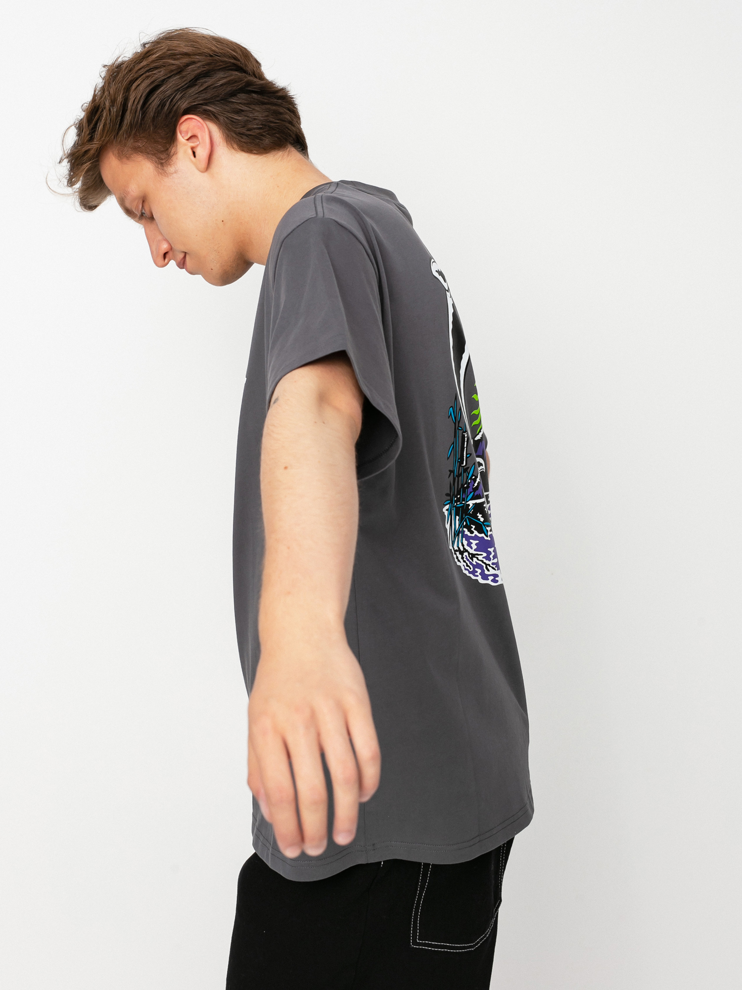 T-shirt Polar Skate Mt Fuji (graphite)