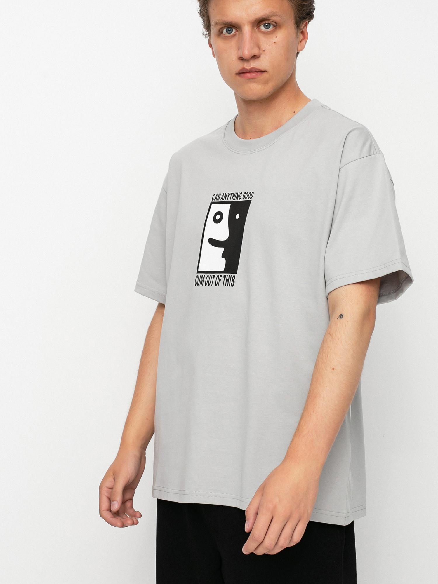T-shirt Polar Skate Anything Good (silver grey)