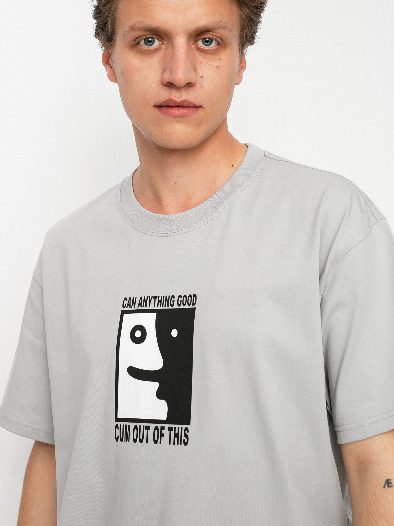 T-shirt Polar Skate Anything Good (silver grey)