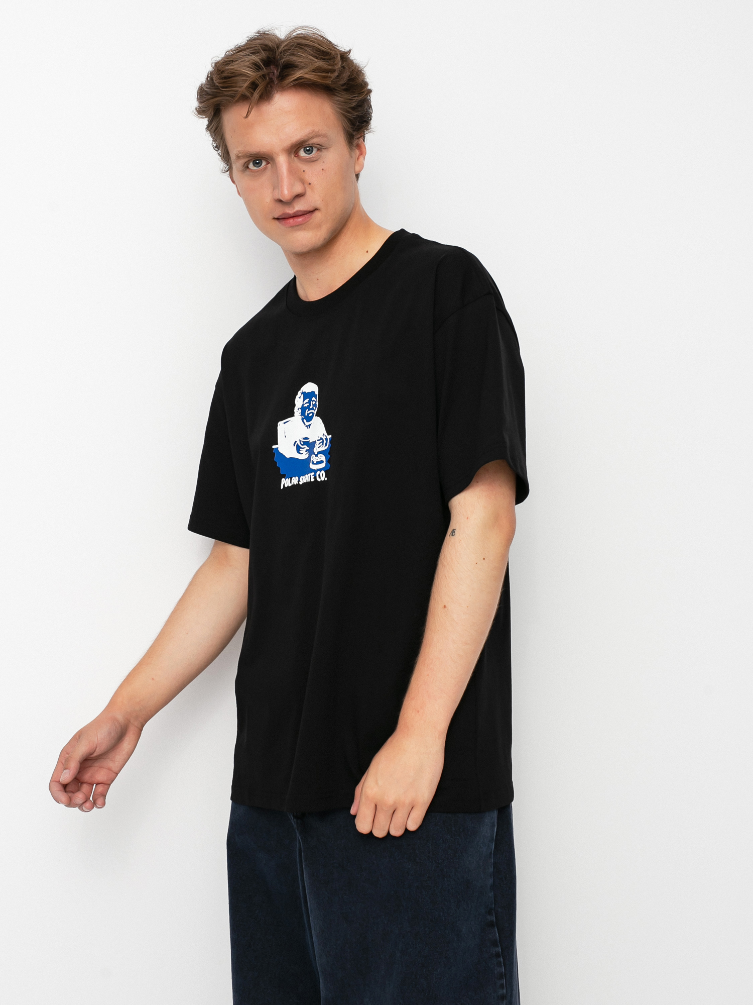 T-shirt Polar Skate Chain Smoker (black)