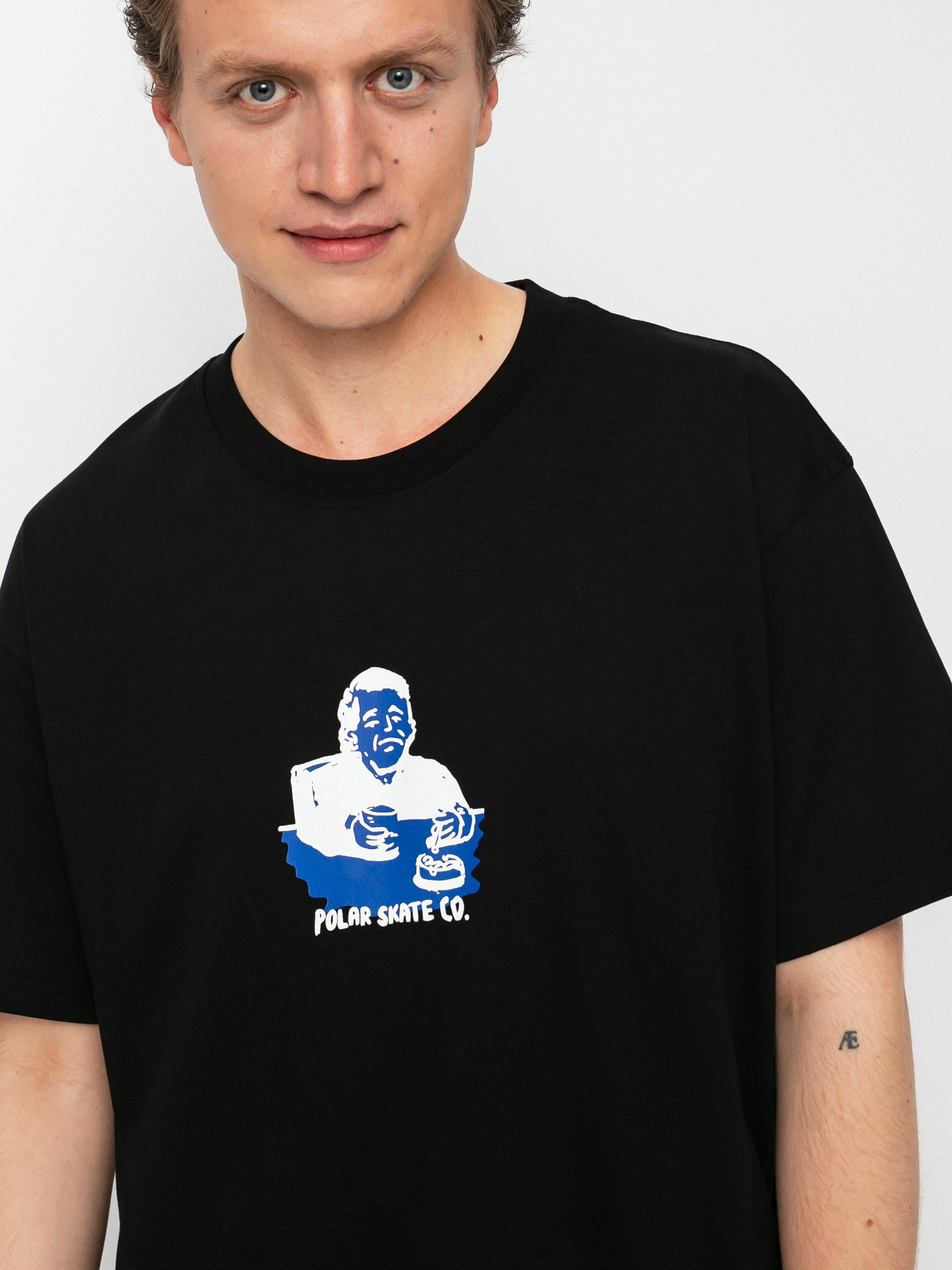 T-shirt Polar Skate Chain Smoker (black)