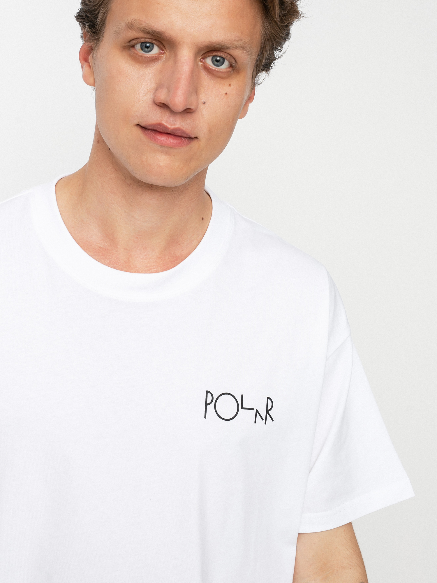 T-shirt Polar Skate Moving Sheep Fill Logo (white)
