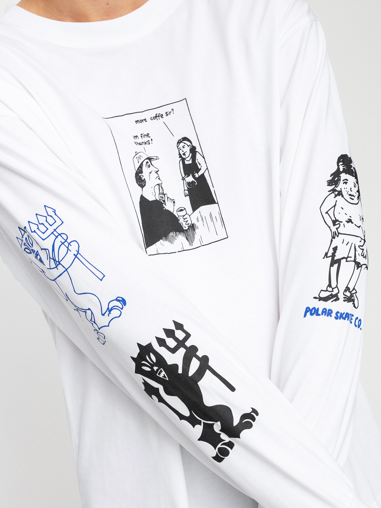 Longsleeve Polar Skate Year 2020 (white)