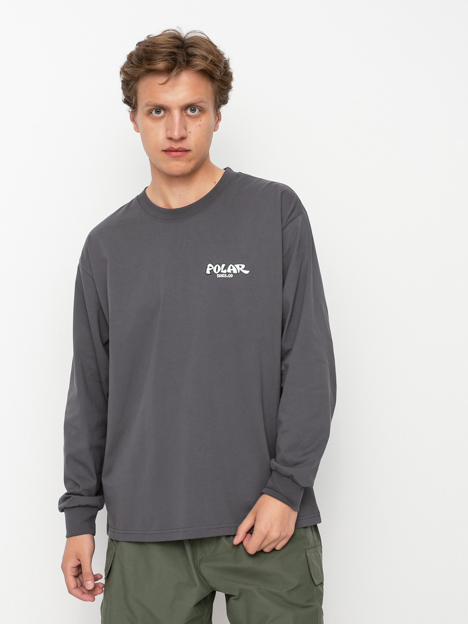 Longsleeve Polar Skate Mt Fuji (graphite)