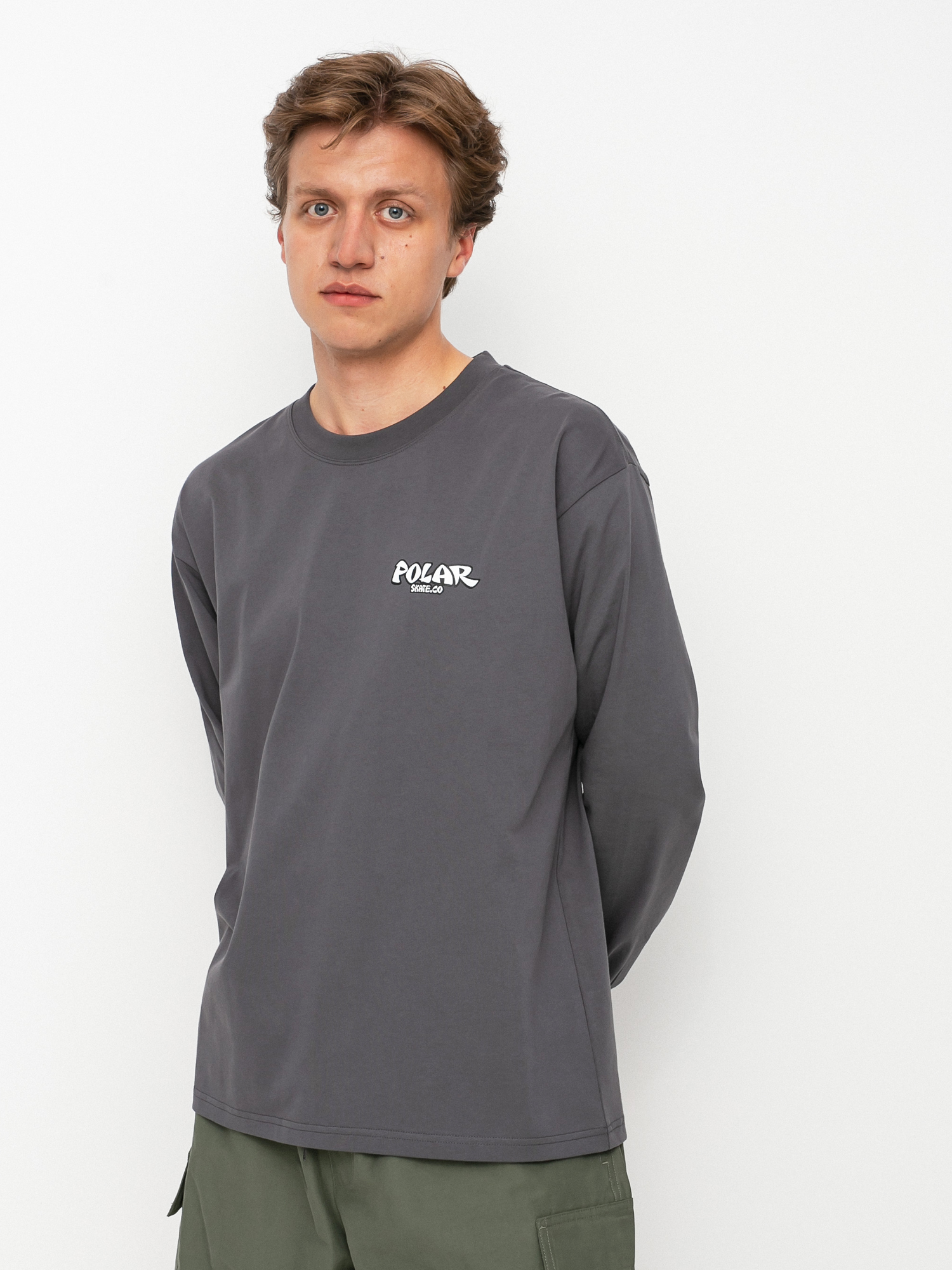 Longsleeve Polar Skate Mt Fuji (graphite)