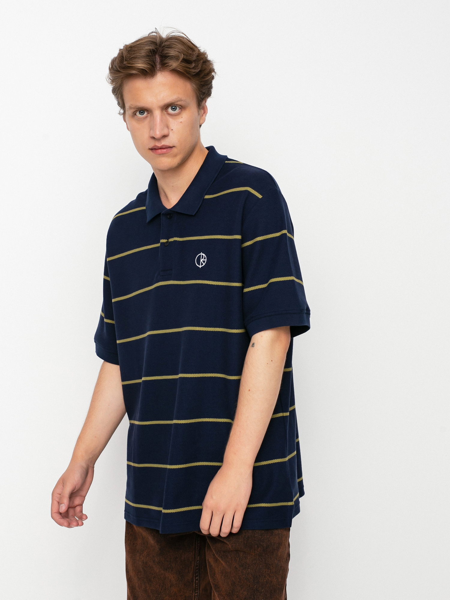 Polo Polar Skate Stripe (navy)