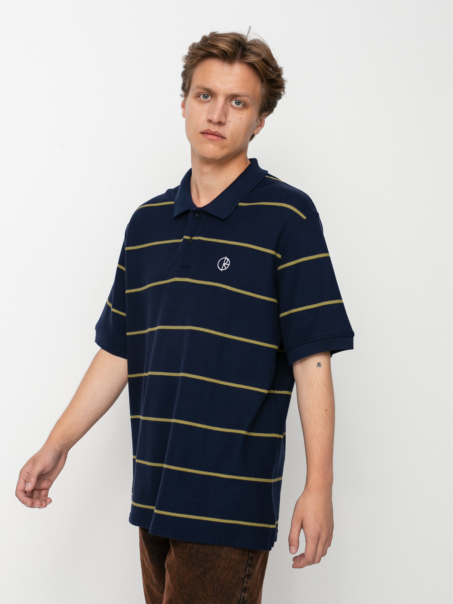 Polo Polar Skate Stripe (navy)