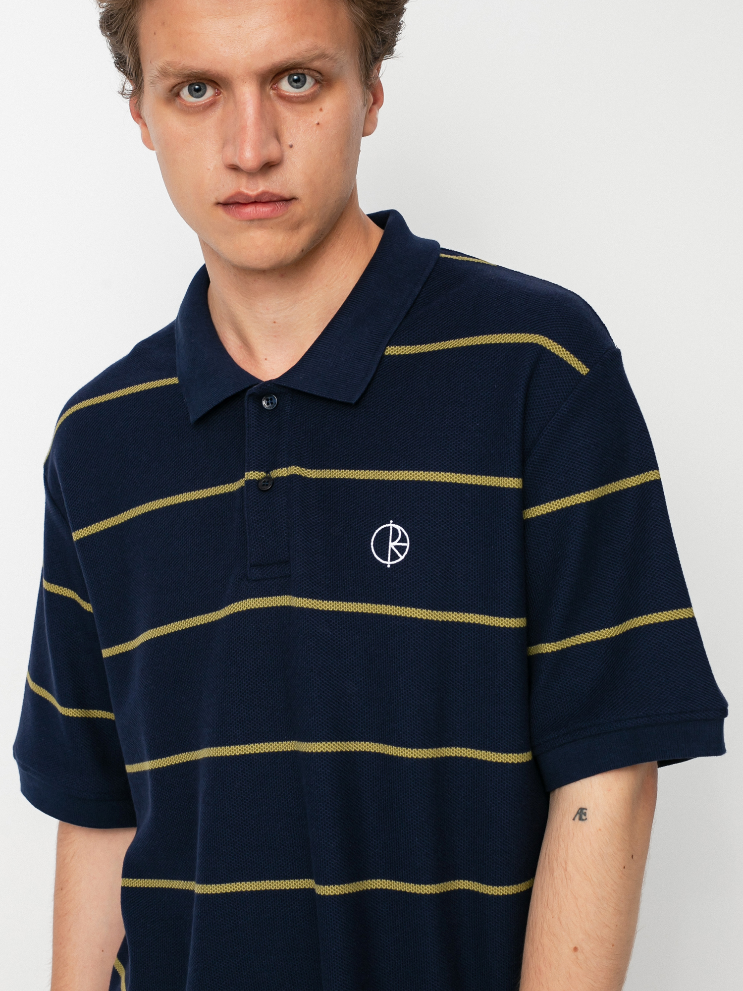 Polo Polar Skate Stripe (navy)