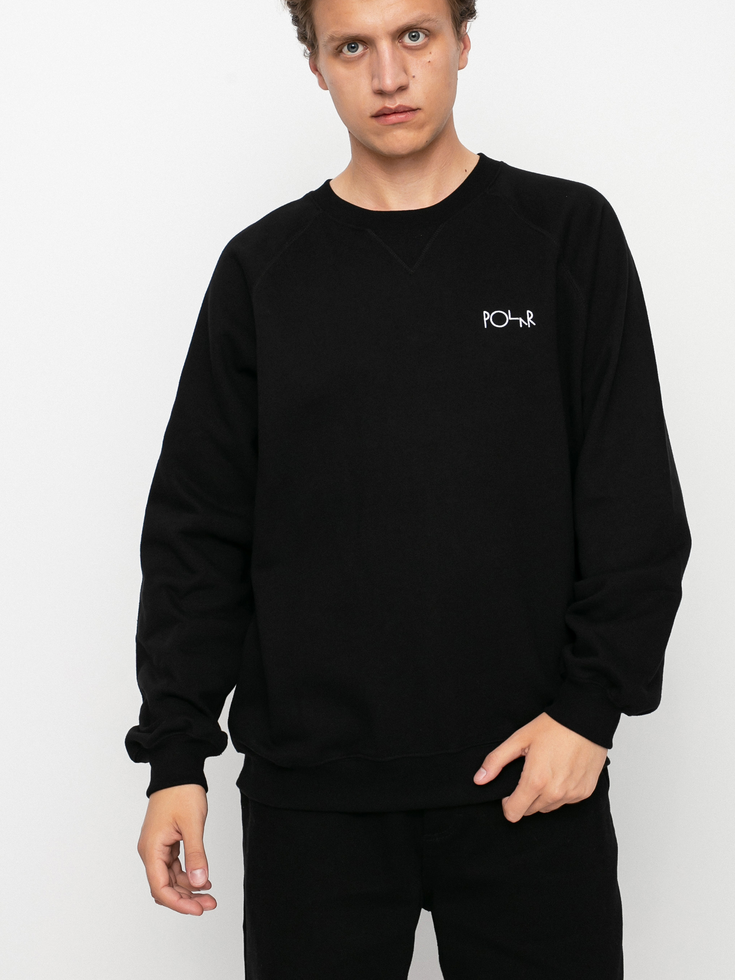 Bluza Polar Skate Default Crewneck (black)