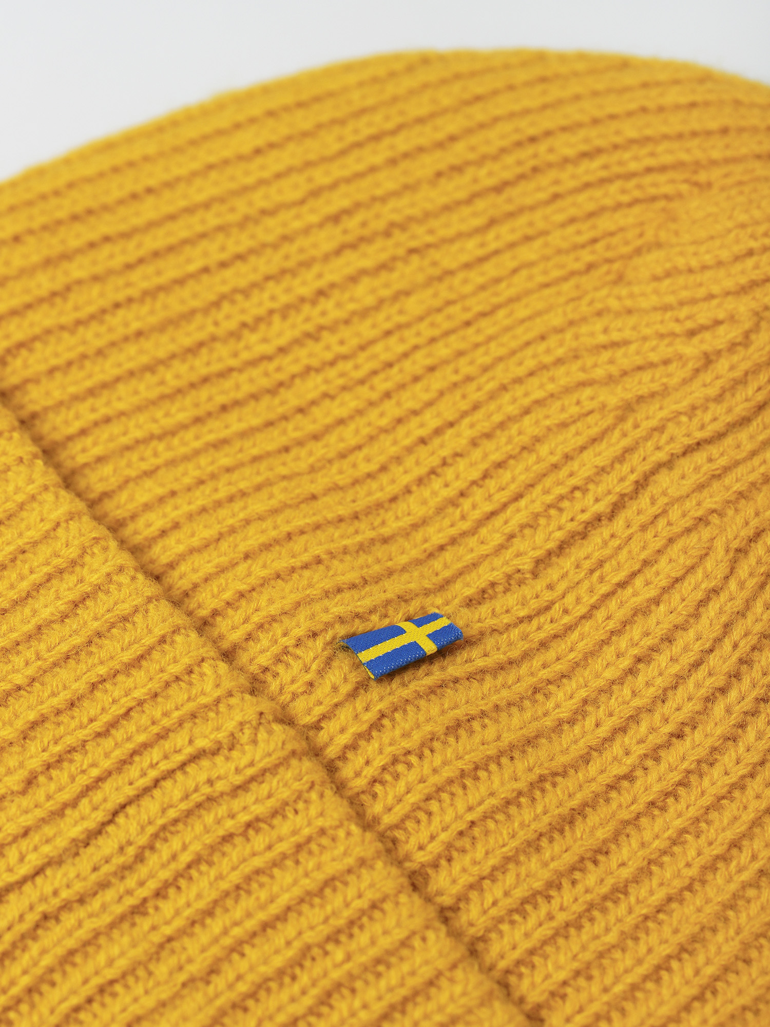 Czapka zimowa Fjallraven 1960 Logo ZD (mustard yellow)