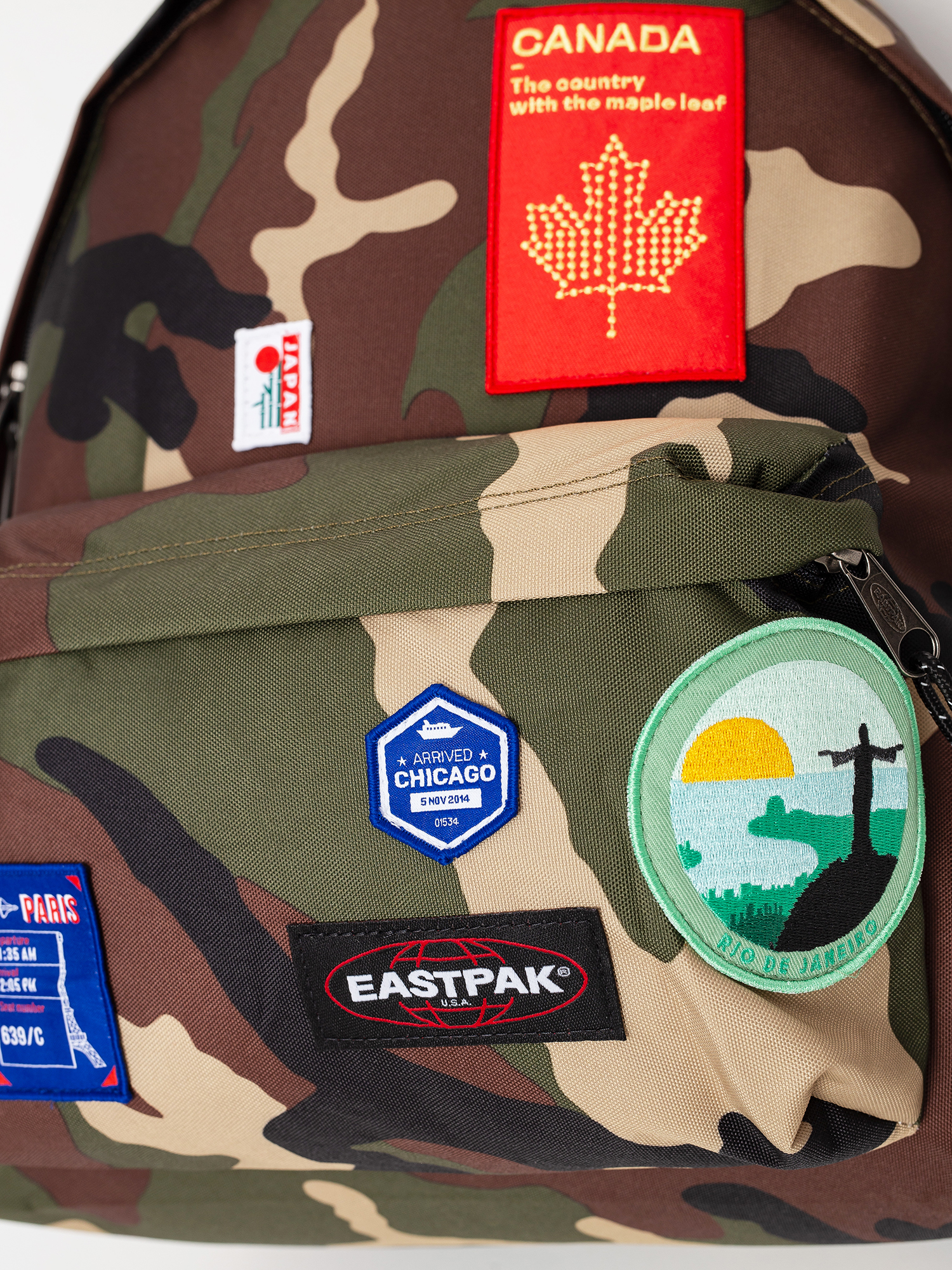 Plecak Eastpak Padded Pak R (patched camo)