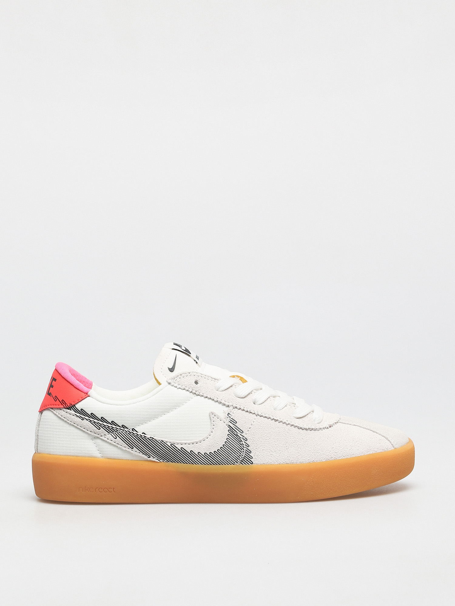 Buty Nike SB Bruin React T (summit white/black bright crimson)