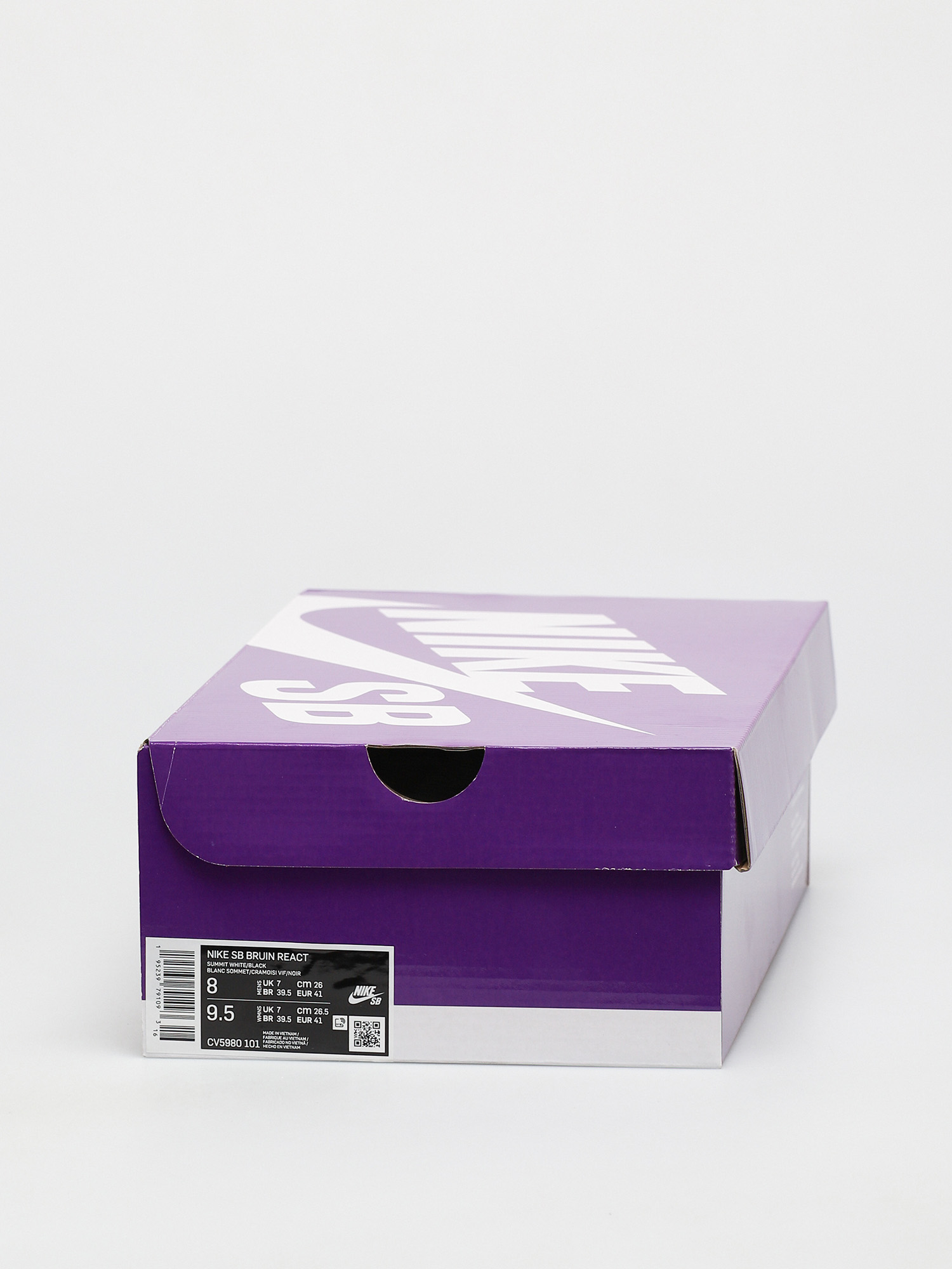 Buty Nike SB Bruin React T (summit white/black bright crimson)