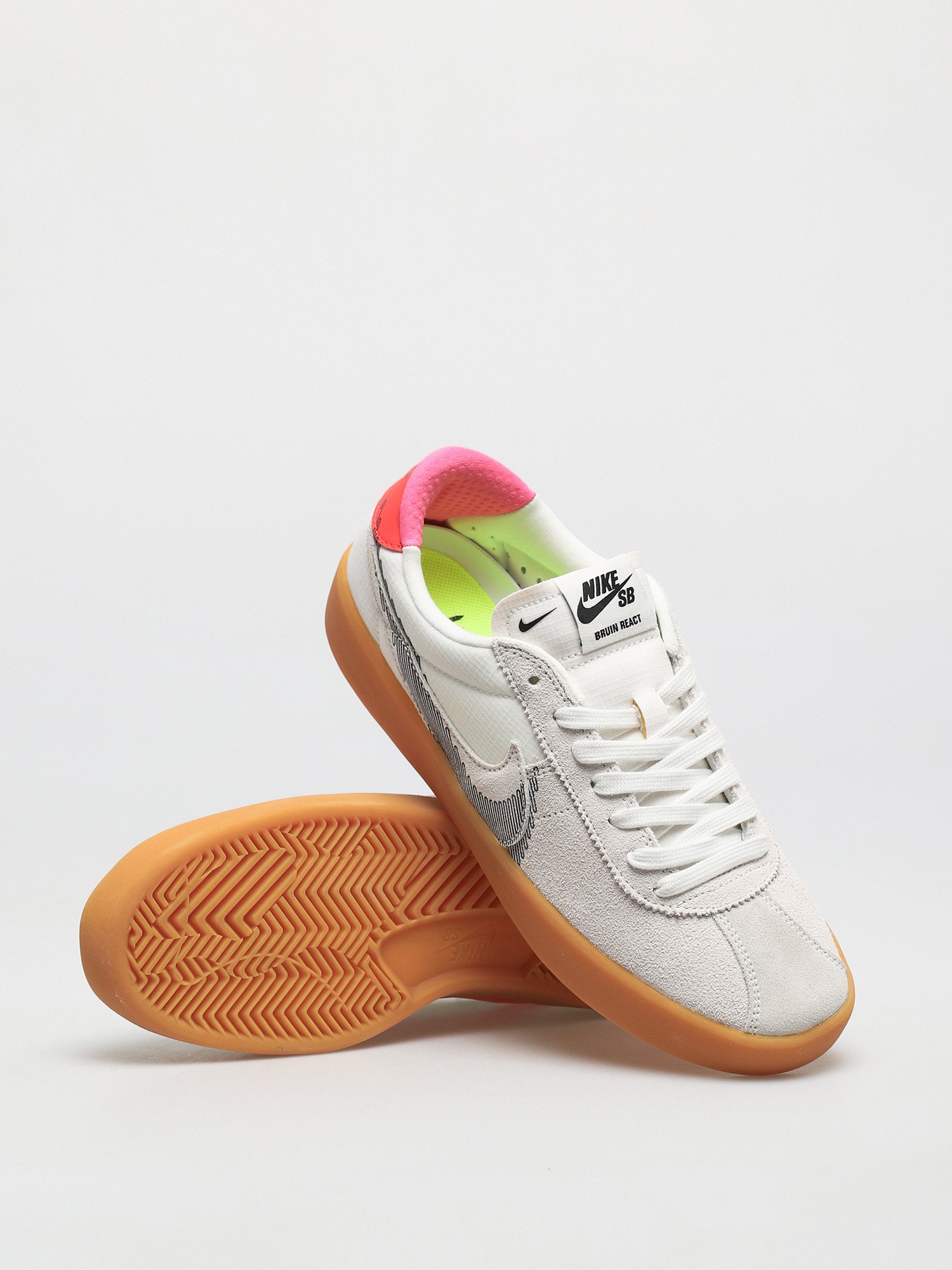 Buty Nike SB Bruin React T (summit white/black bright crimson)