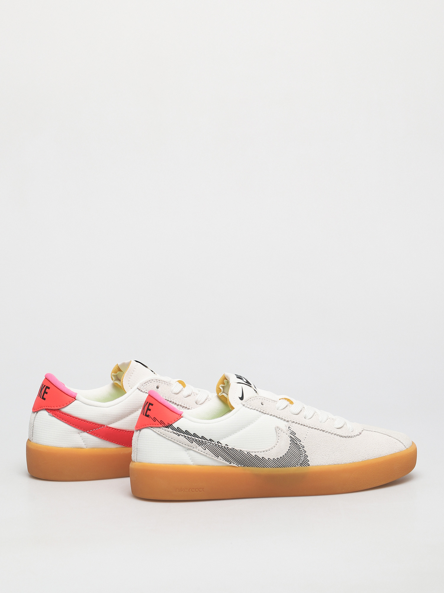 Buty Nike SB Bruin React T (summit white/black bright crimson)