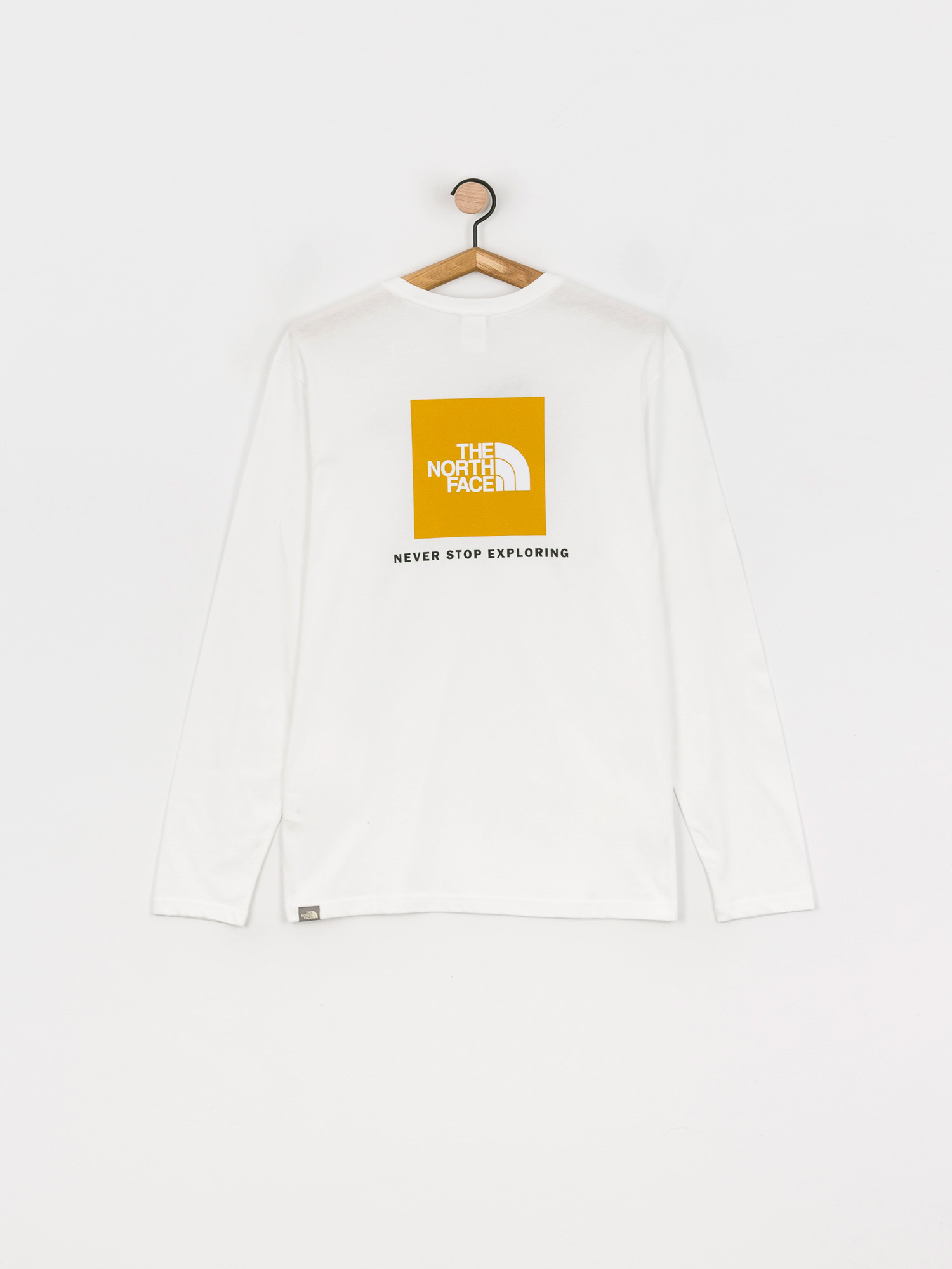 Longsleeve The North Face Red Box (tnf white/arrowwoodyellow)