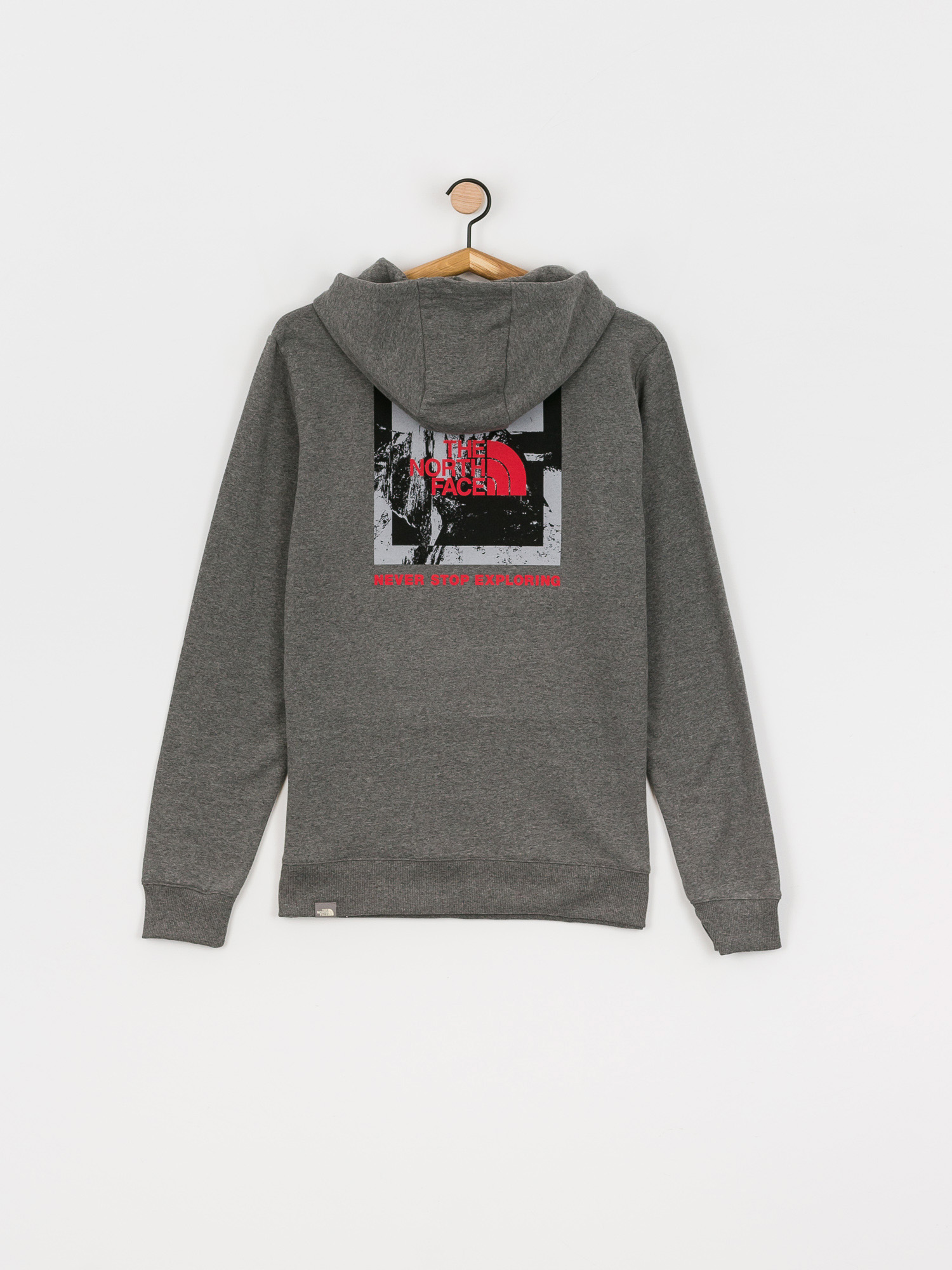 Bluza z kapturem The North Face New Climb HD (tnf medium grey heather)