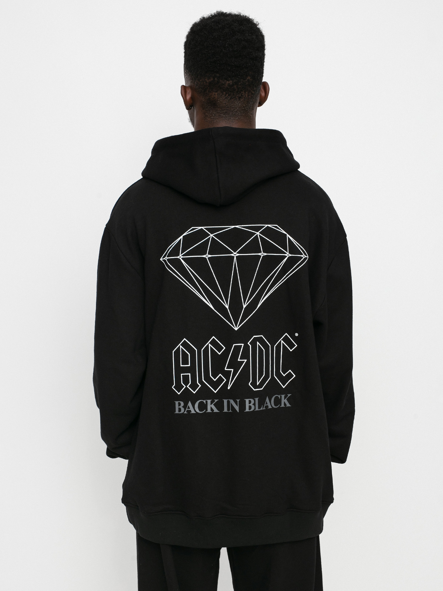 Bluza z kapturem Diamond Supply Co. Back In Black HD (black)
