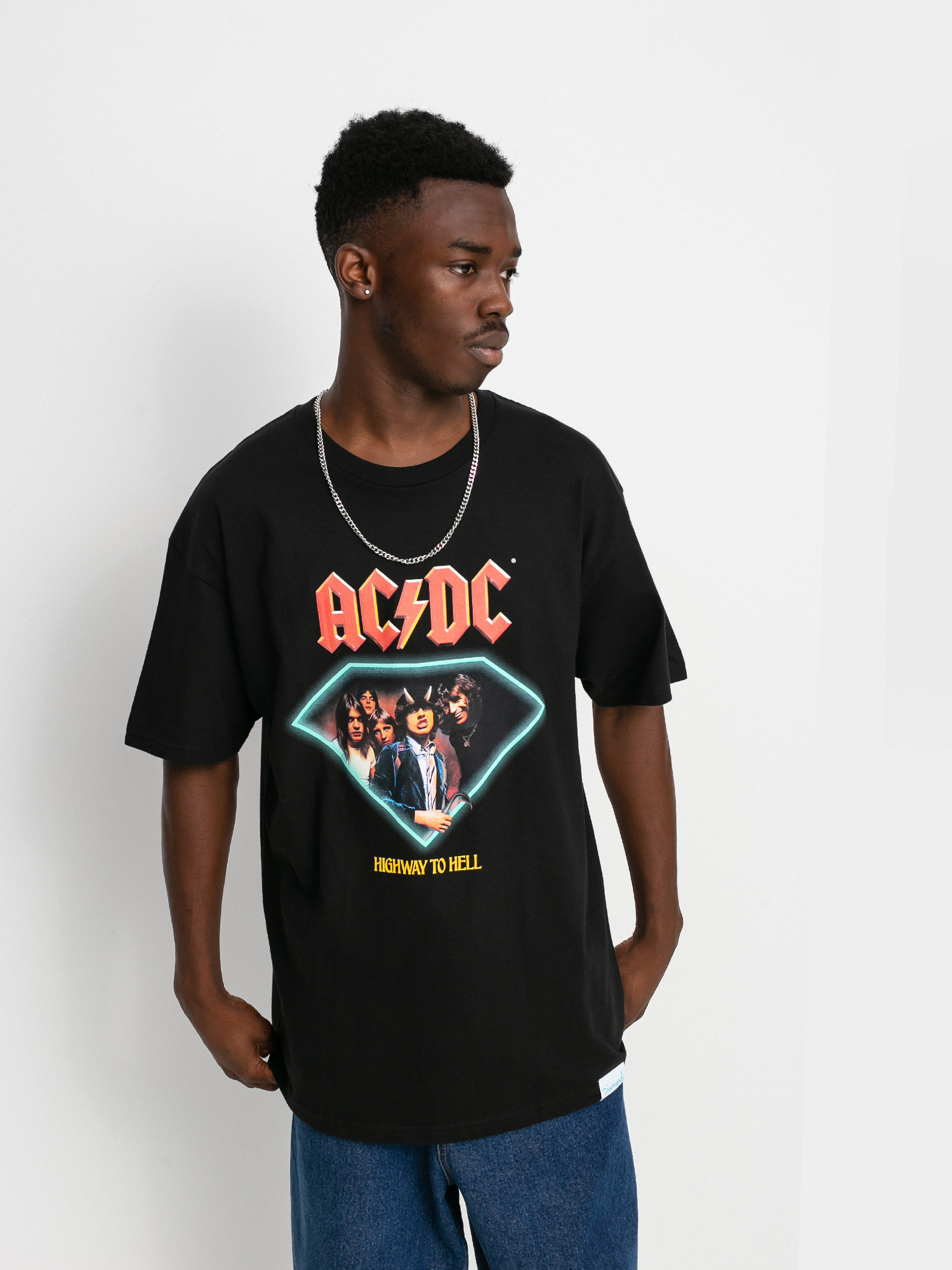 T-shirt Diamond Supply Co. Highway To Hell (black)
