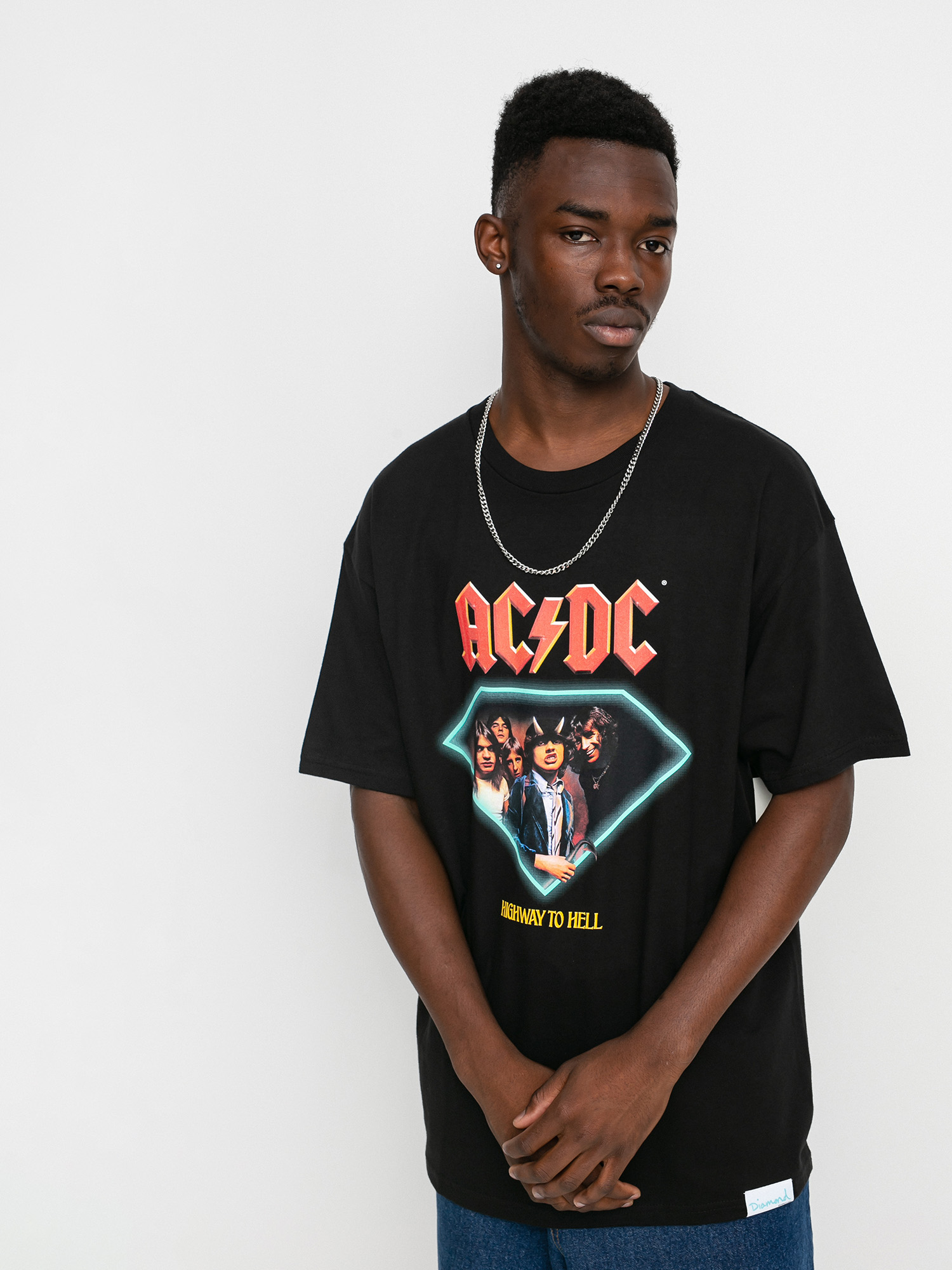 T-shirt Diamond Supply Co. Highway To Hell (black)