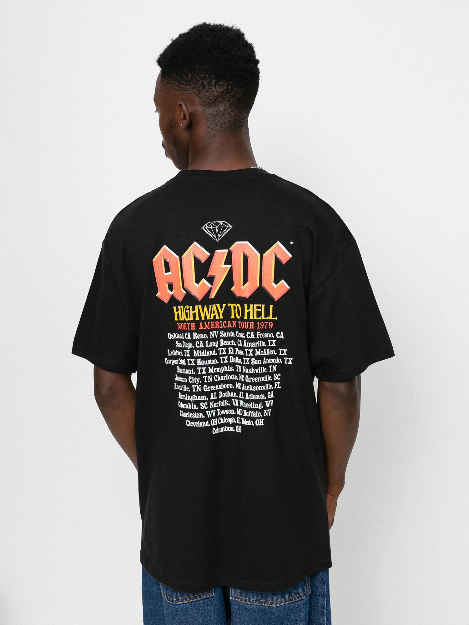 T-shirt Diamond Supply Co. Highway To Hell (black)