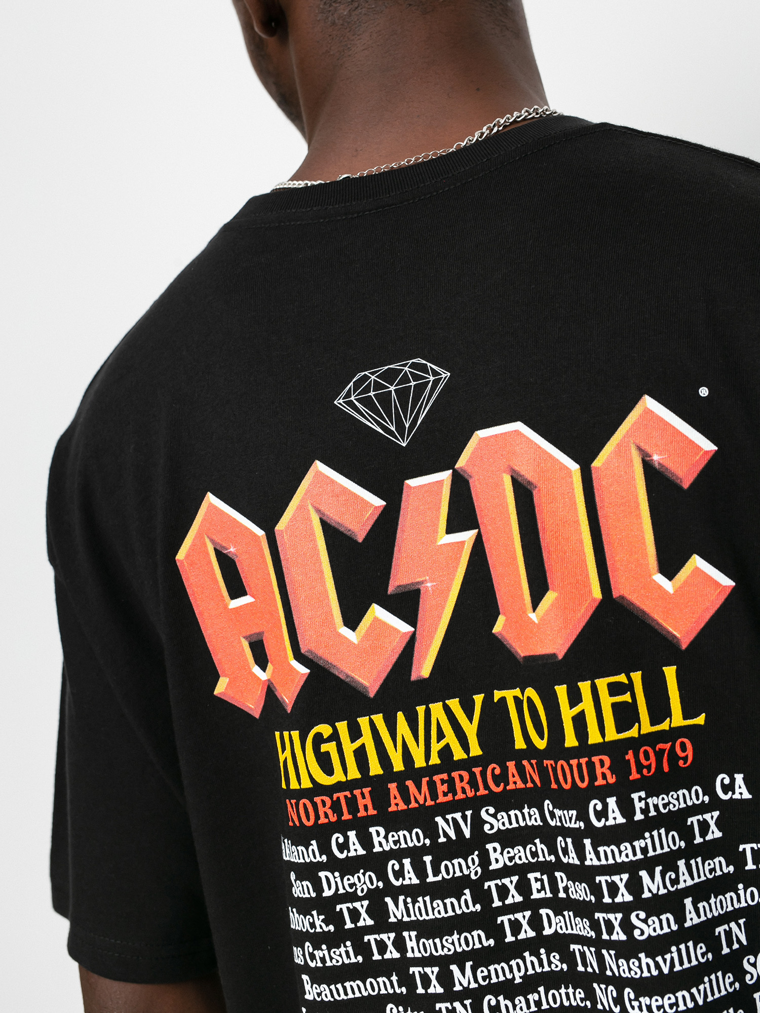 T-shirt Diamond Supply Co. Highway To Hell (black)