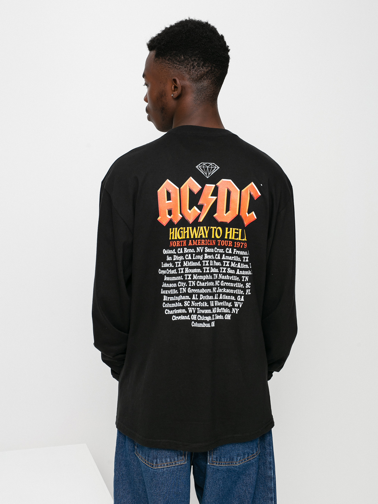 Longsleeve Diamond Supply Co. Highway To Hell (black)
