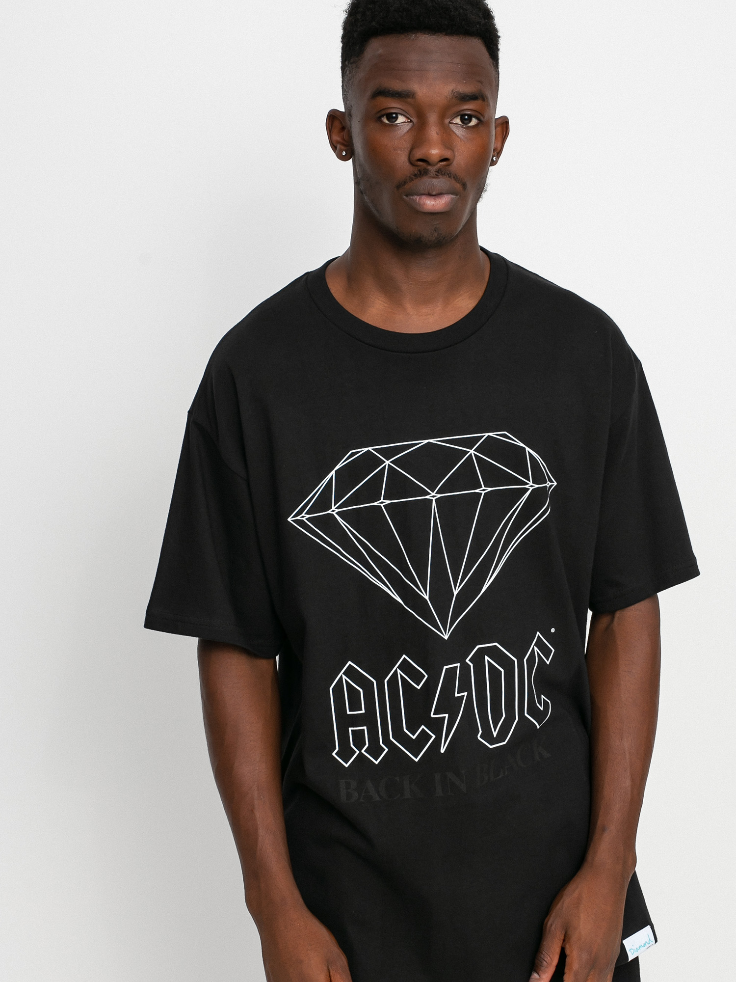 T-shirt Diamond Supply Co. Back In Black (black)