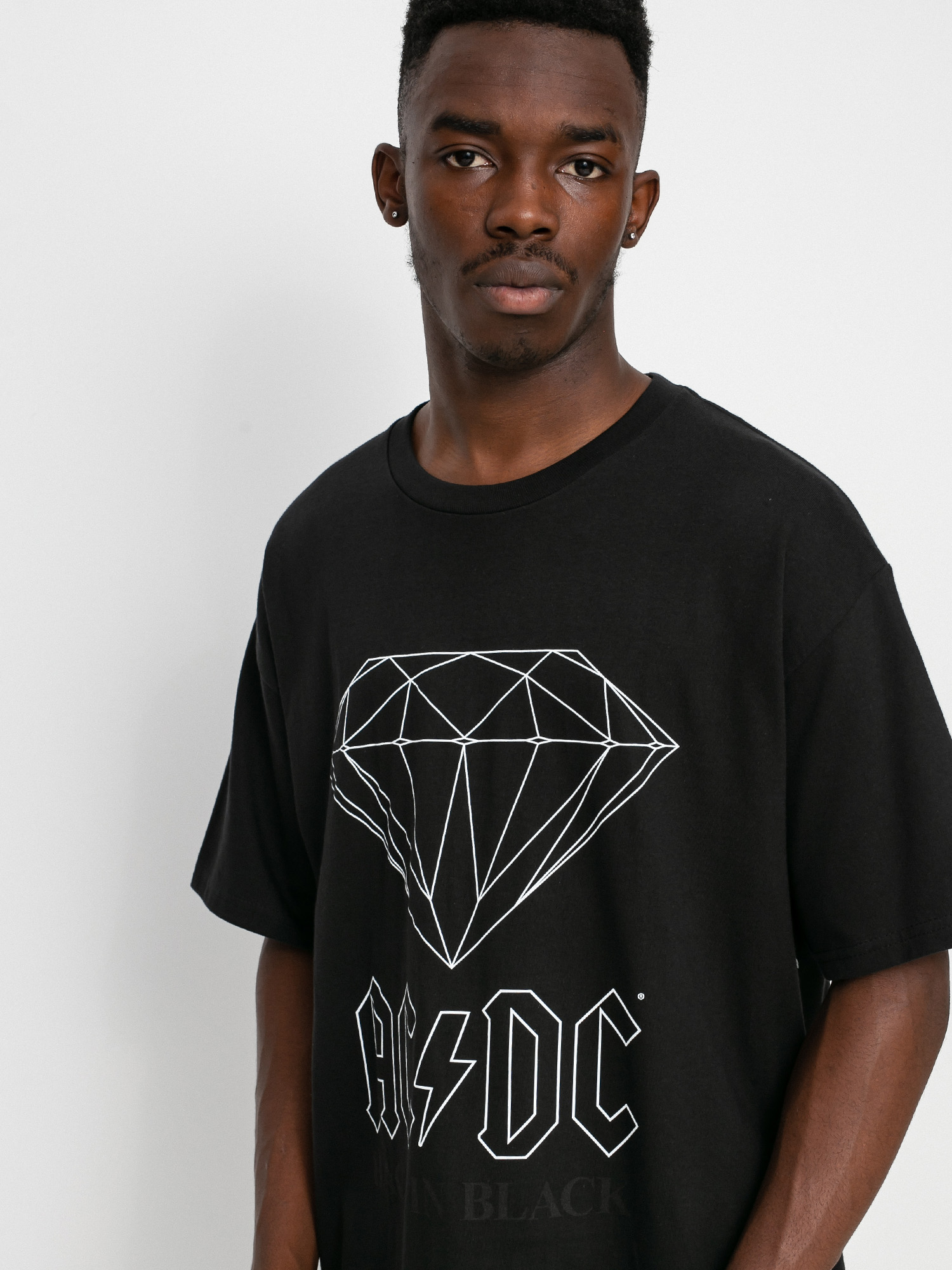 T-shirt Diamond Supply Co. Back In Black (black)