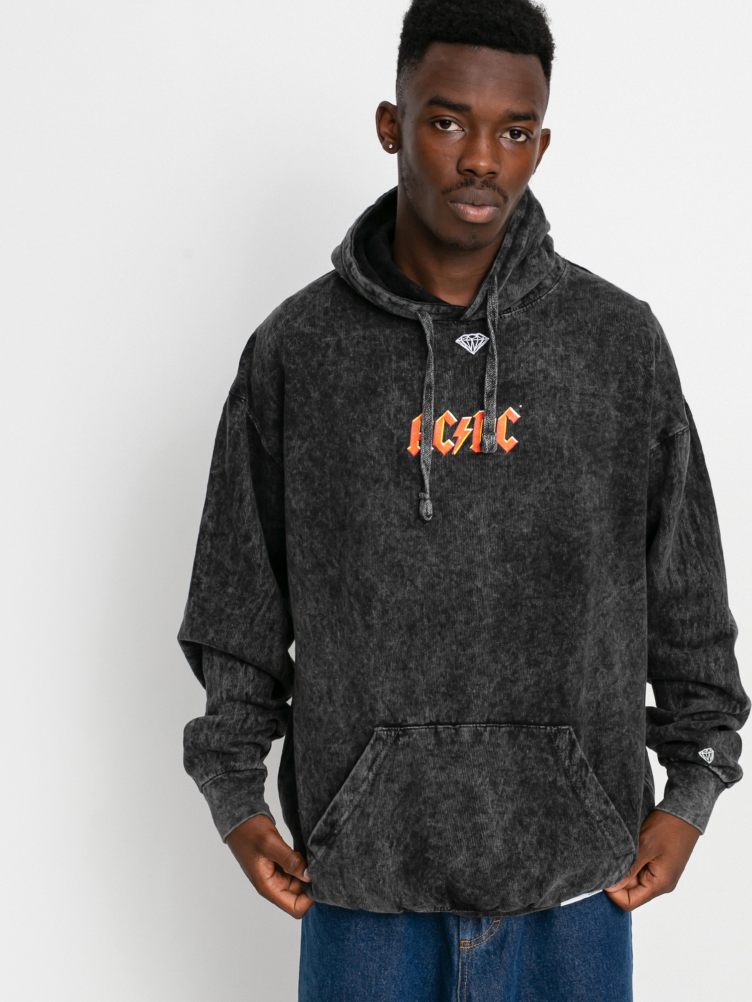 Bluza z kapturem Diamond Supply Co. Ac/Dc Diamond HD (mineral)