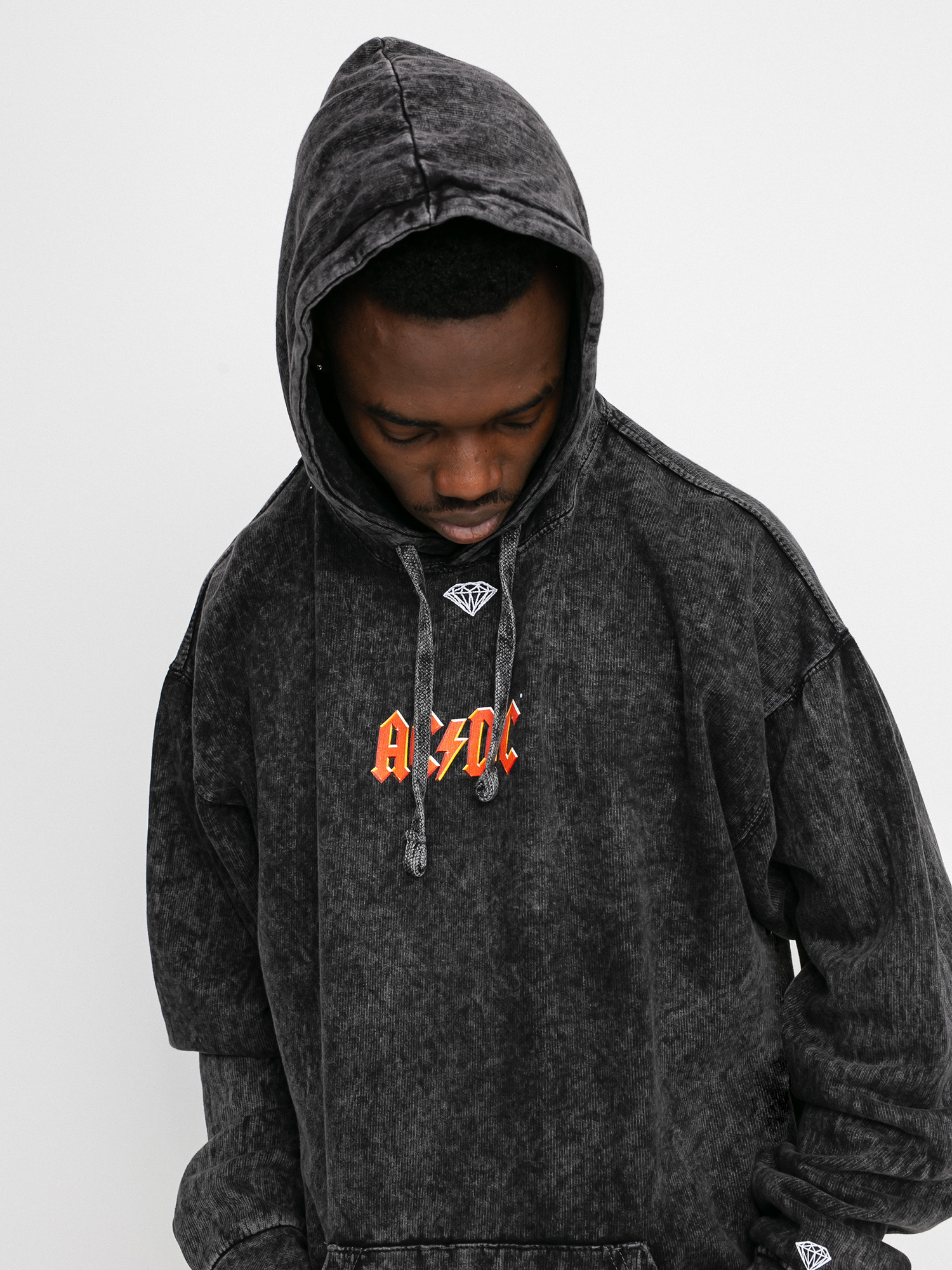 Bluza z kapturem Diamond Supply Co. Ac/Dc Diamond HD (mineral)