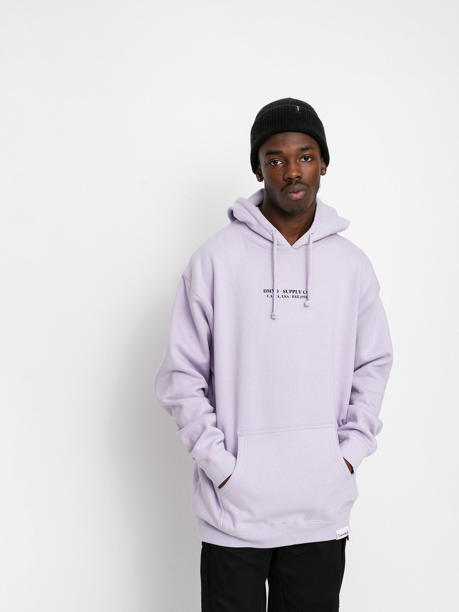 Bluza z kapturem Diamond Supply Co. Est. 1998 HD (lavander)