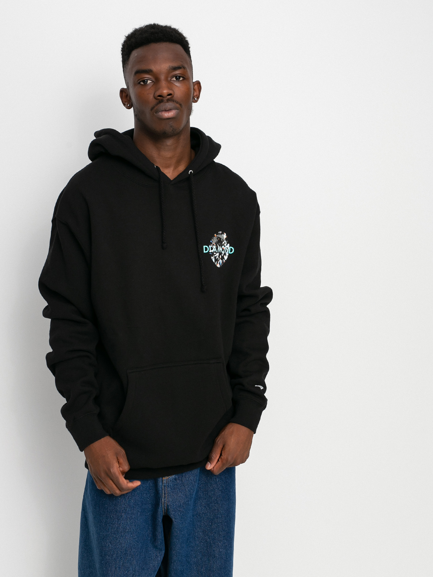 Bluza z kapturem Diamond Supply Co. Clarity HD (black)