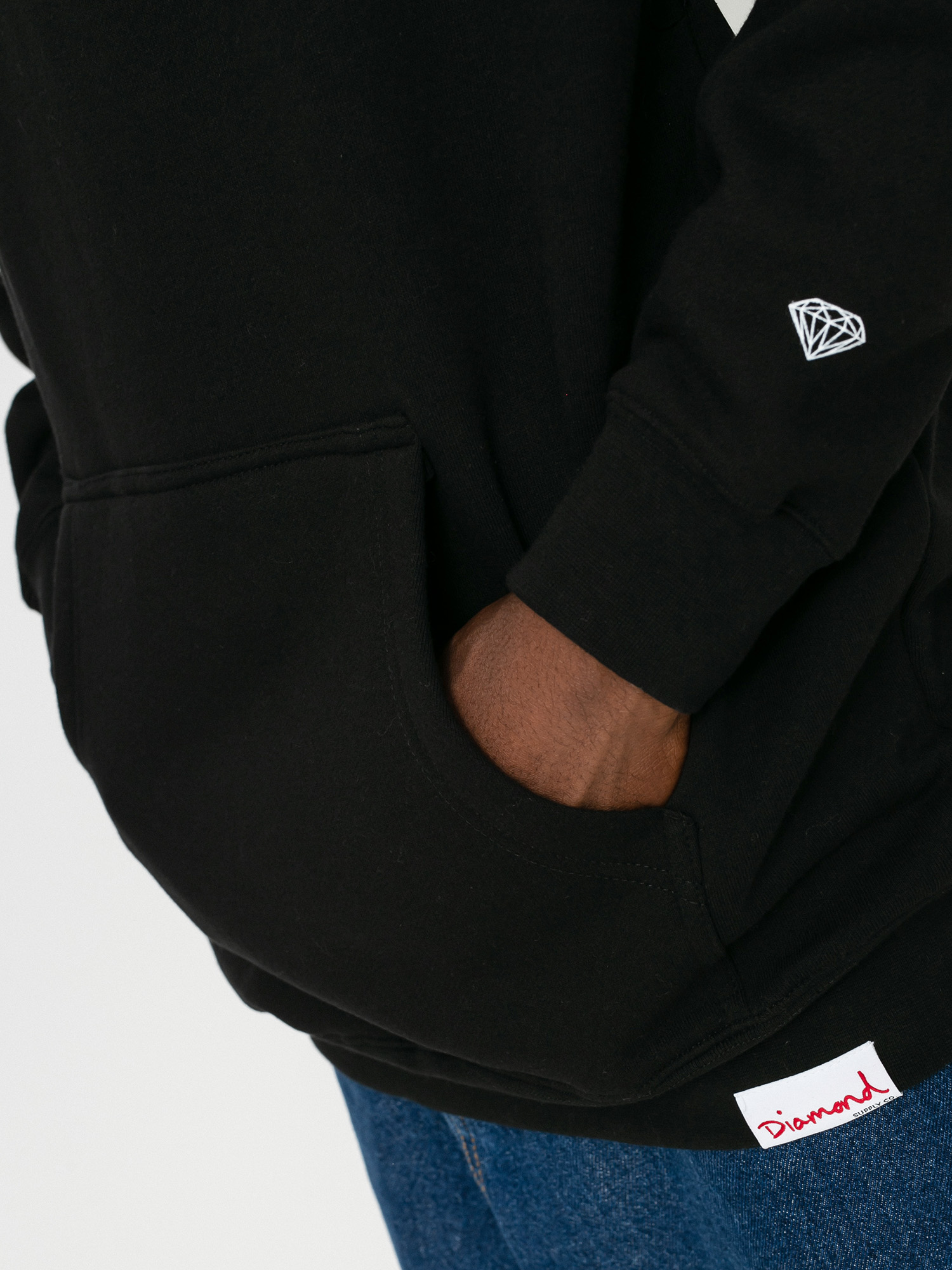 Bluza z kapturem Diamond Supply Co. Clarity HD (black)